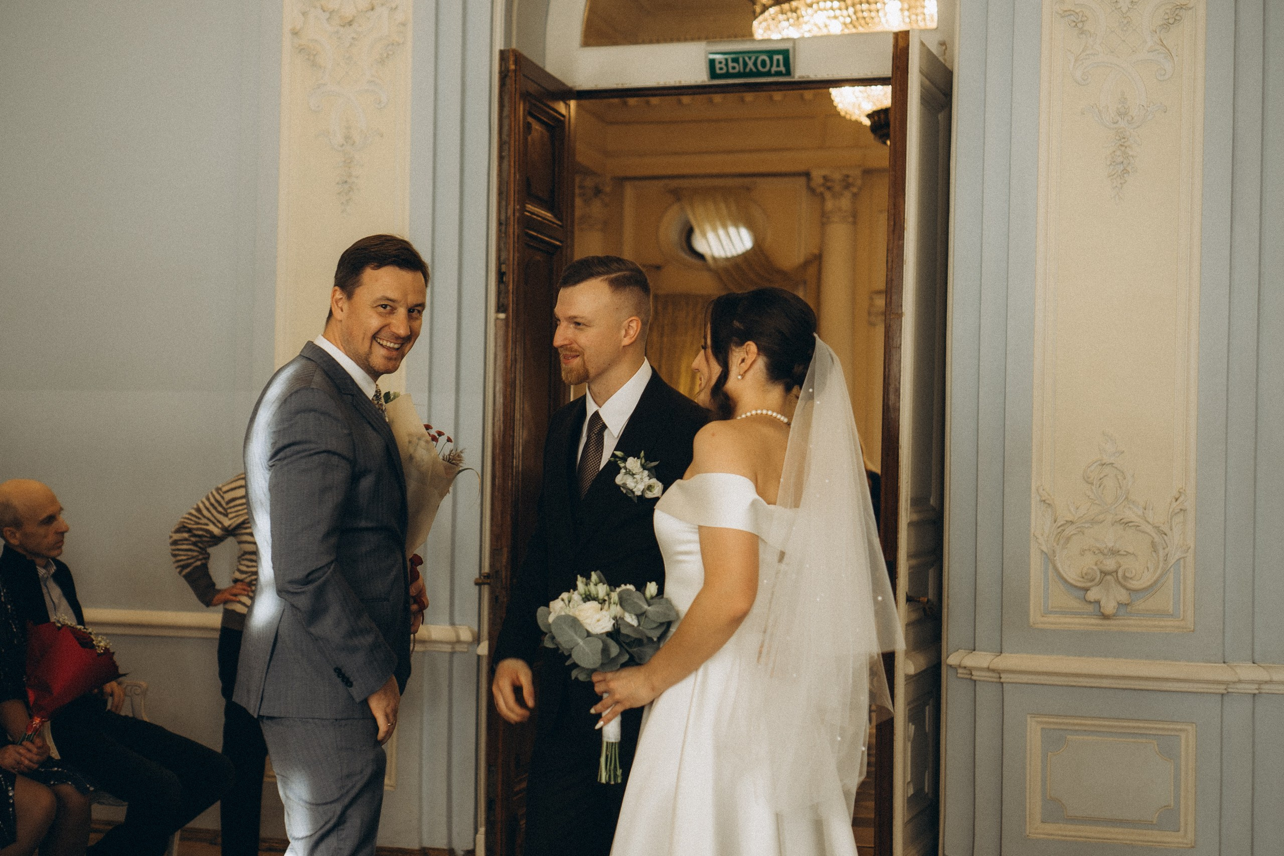 СВАДЕБНАЯ СЬЕМКА ВО ВТОРОМ ДВОРЦЕ БРАКОСОЧЕТАНИЯ. Профессиональный фотограф, Санкт-Петербург — Виктория Богомолова