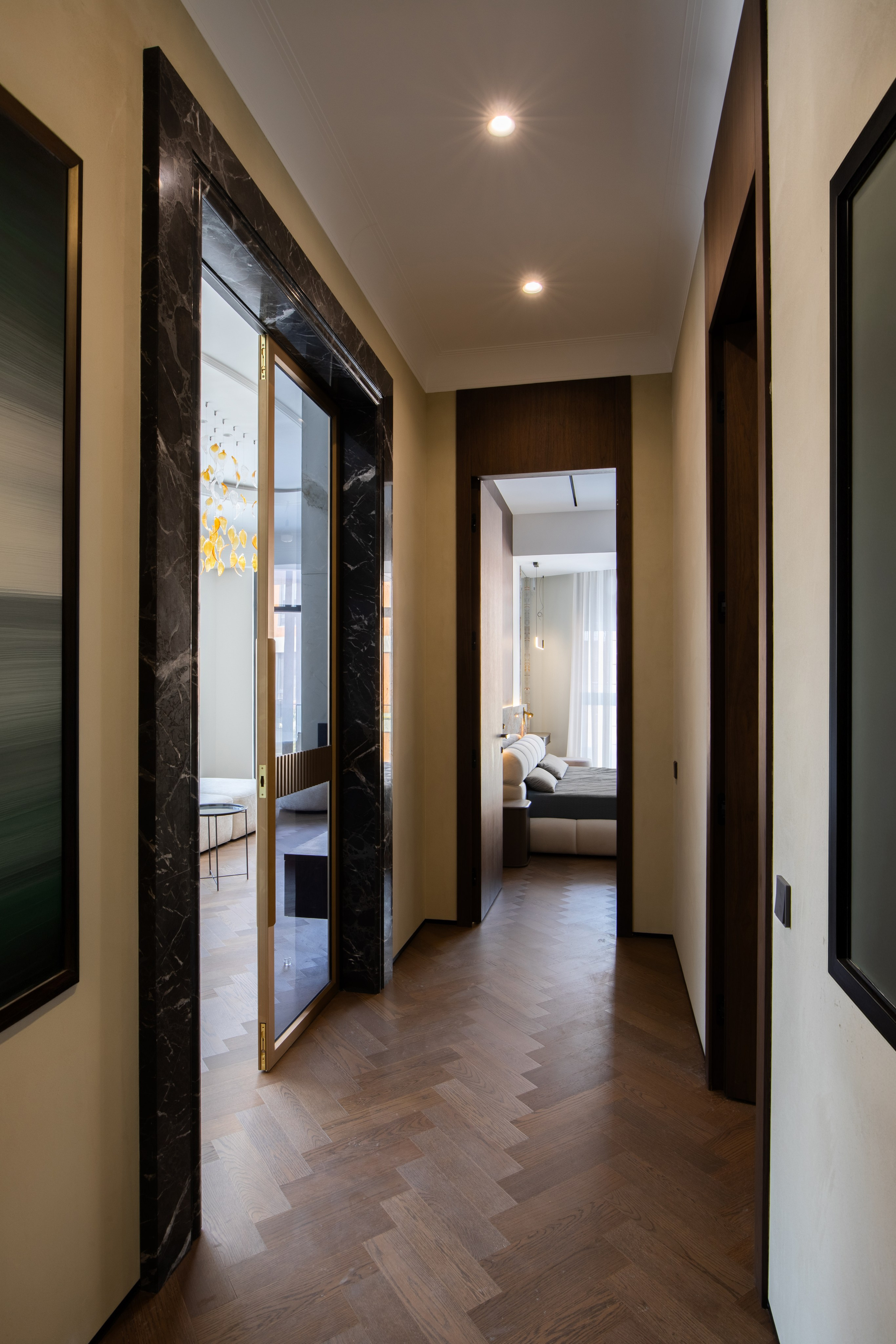 Съёмка интерьера квартиры, коридор общим планом