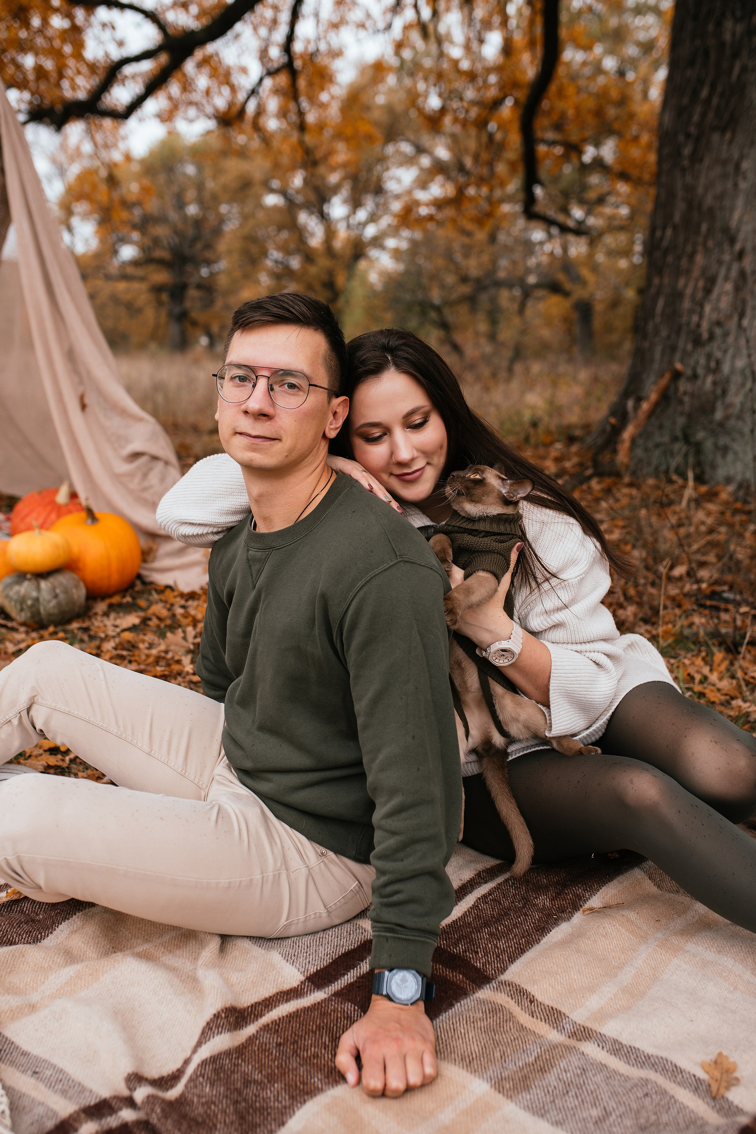Осенний фотодень Саша и Максим. Свадебный, семейный фотограф в Рязани Лена Брант