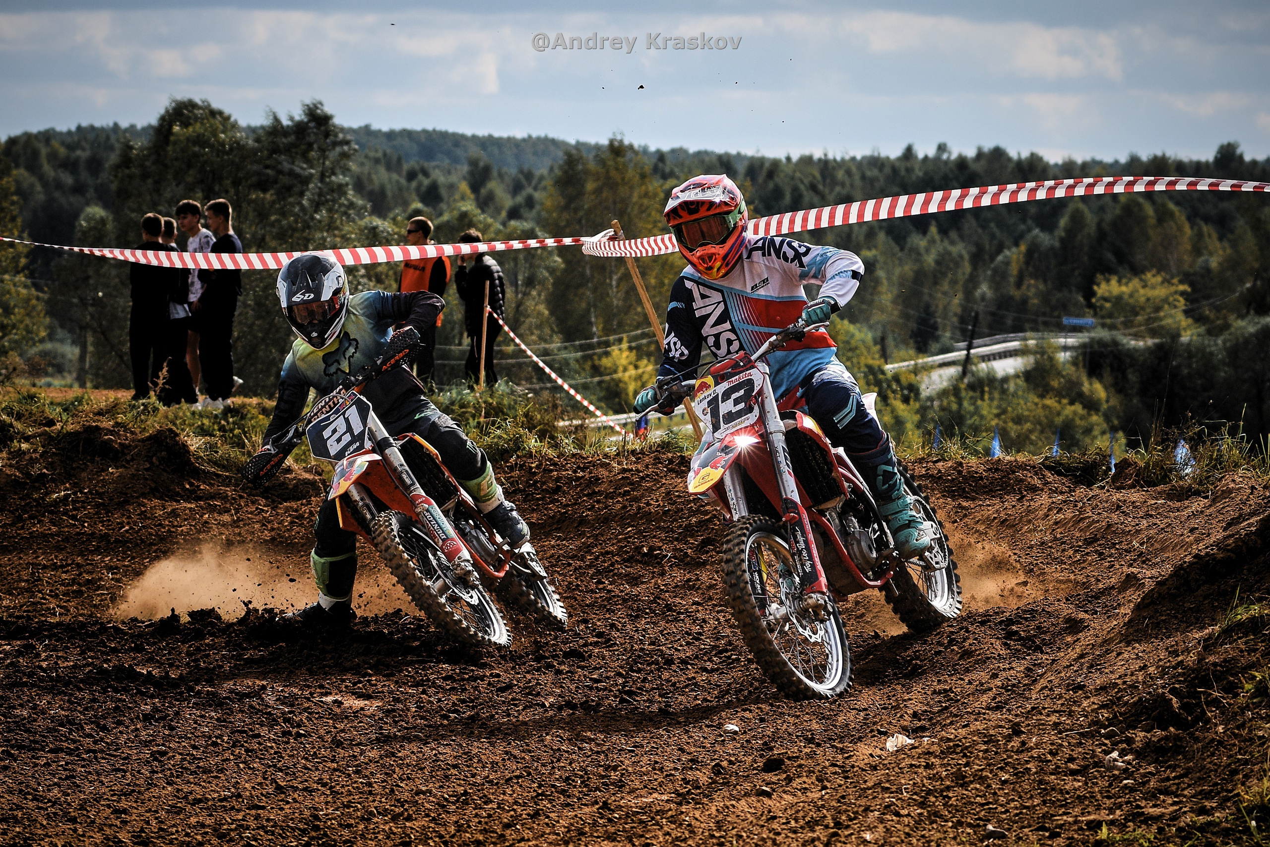 Мотокросс в городе Чкаловск. Фотограф Красков Андрей