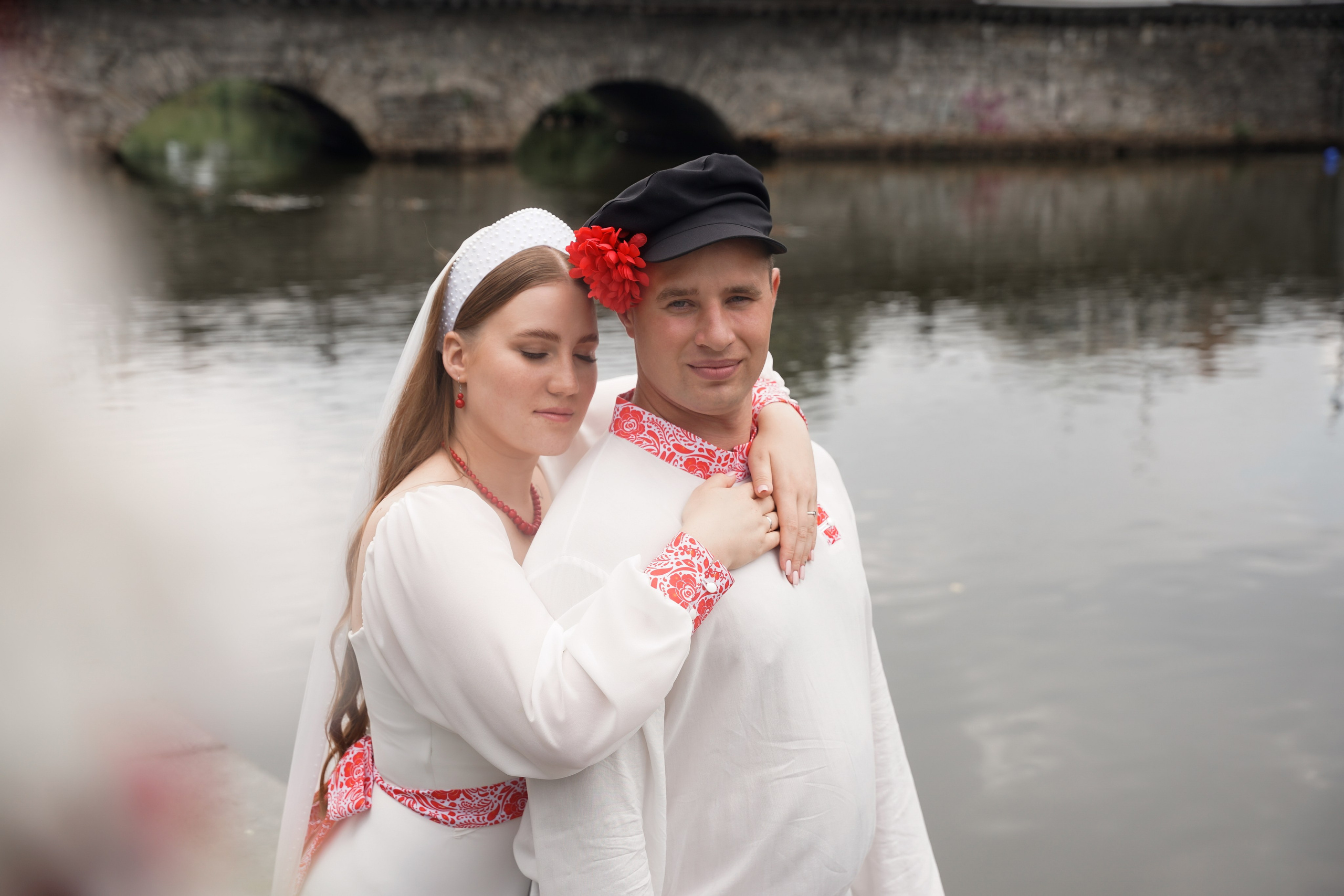 Свадебная фотосессия в русском стиле