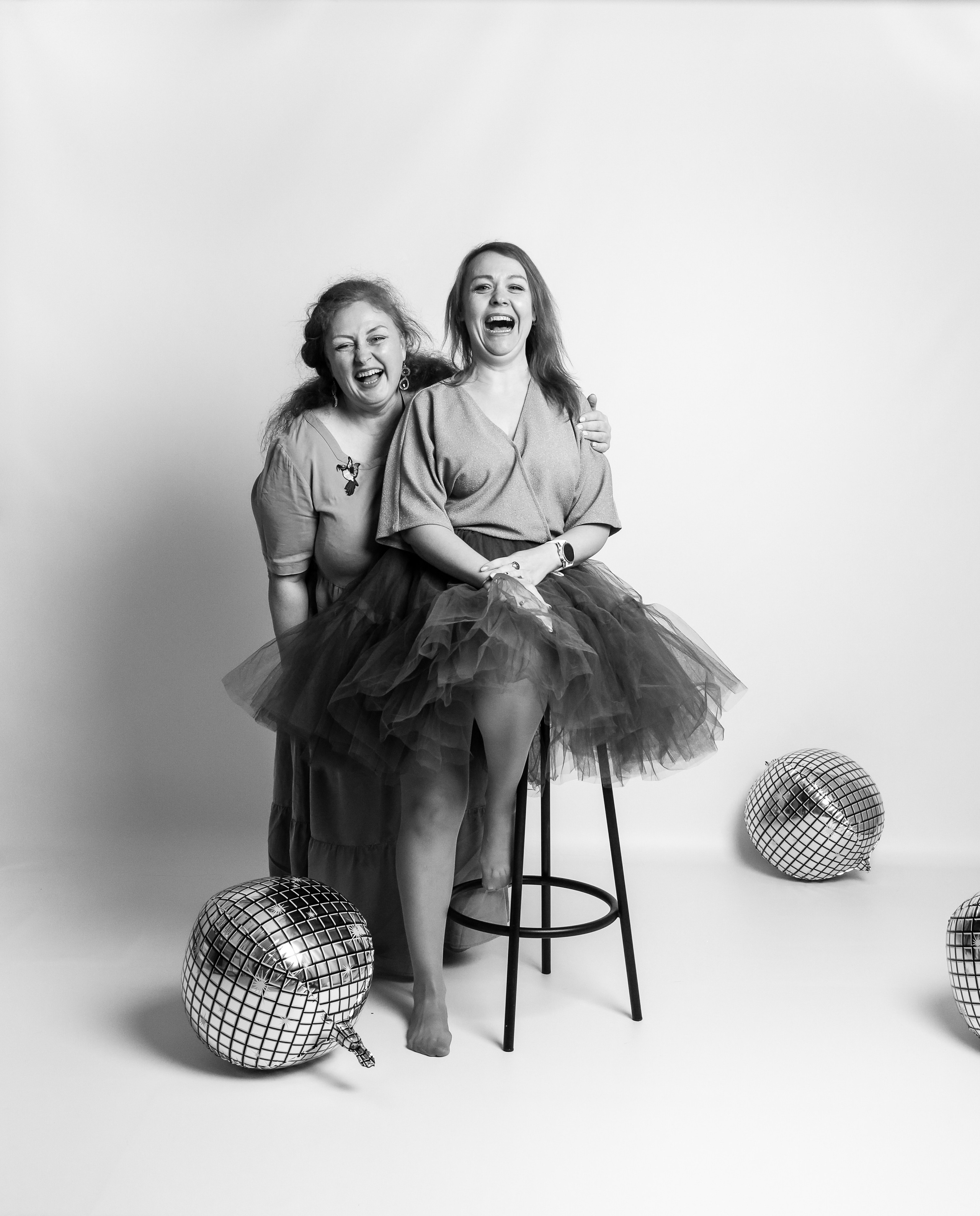 Когда день рождения подруг в один день. Фотостудия Автопортретная № 2 в Ижевске