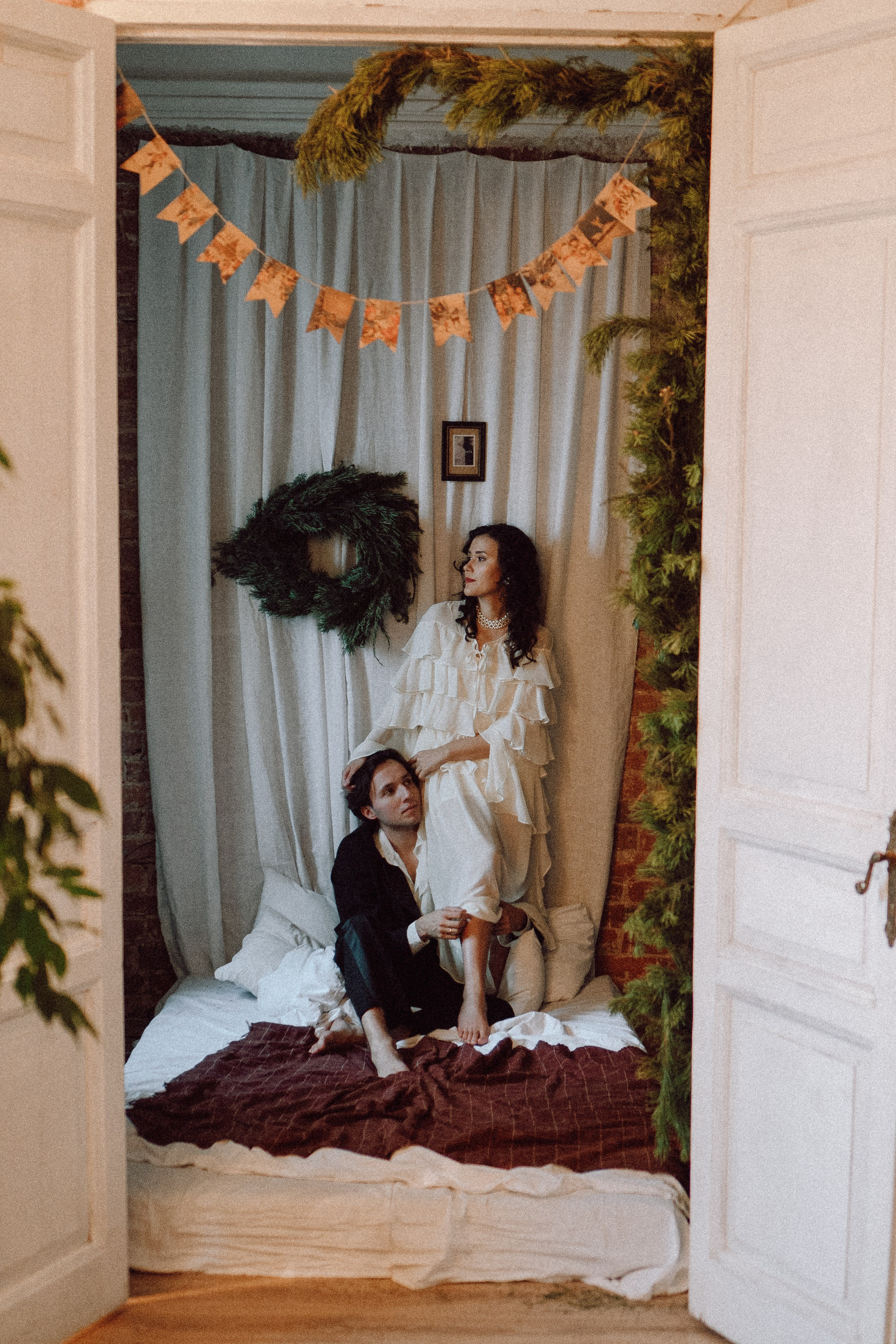 УТРО ЖЕНИХА И НЕВЕСТЫ В ФОТОСТУДИИ И ОСНОВНАЯ ФОТОСЕСИСИЯ ЗИМОЙ. Профессиональный фотограф, Санкт-Петербург — Виктория Богомолова