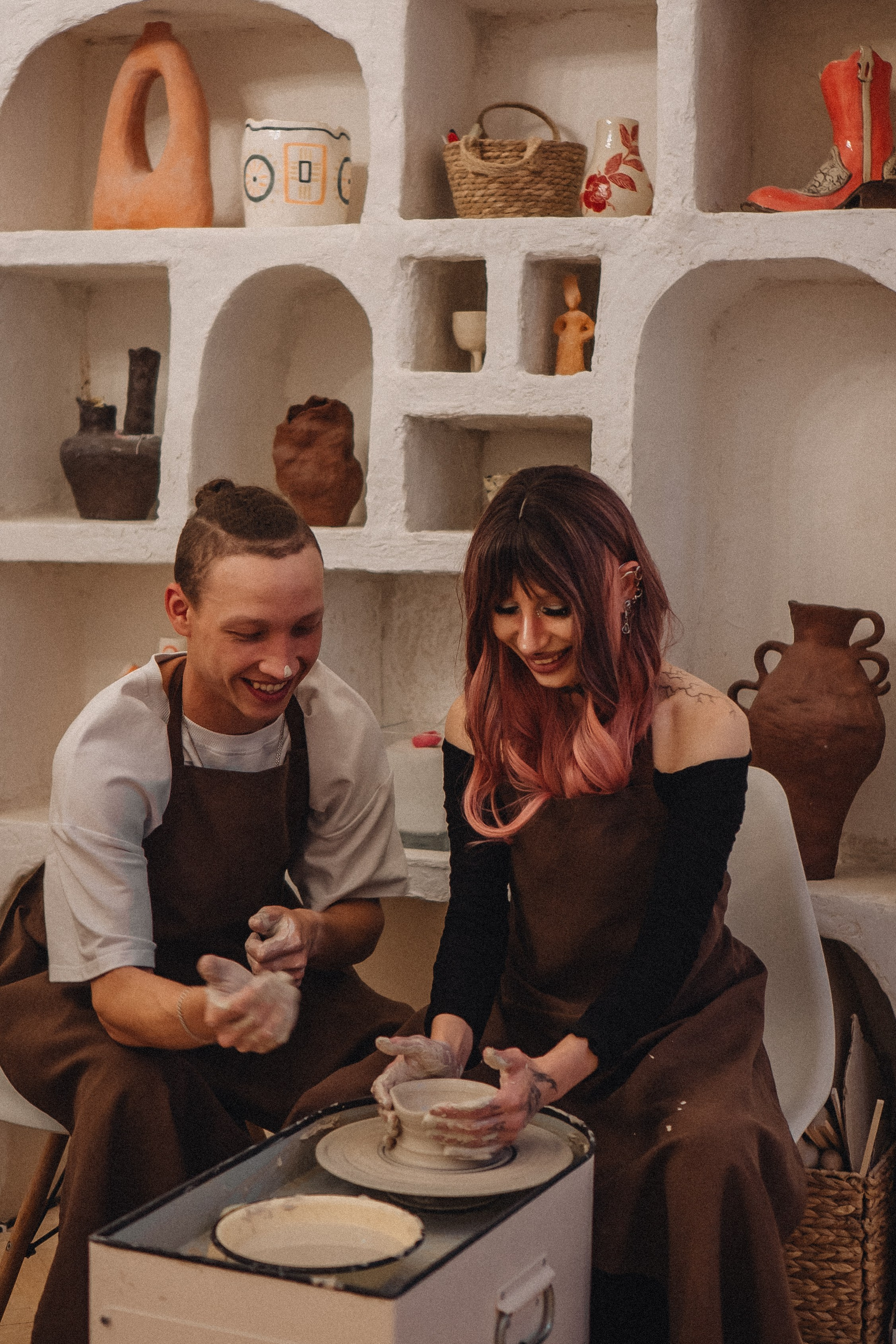 СВИДАНИЕ В ГОНЧАРНОЙ МАСТЕРСКОЙ. Профессиональный фотограф, Санкт-Петербург — Виктория Богомолова