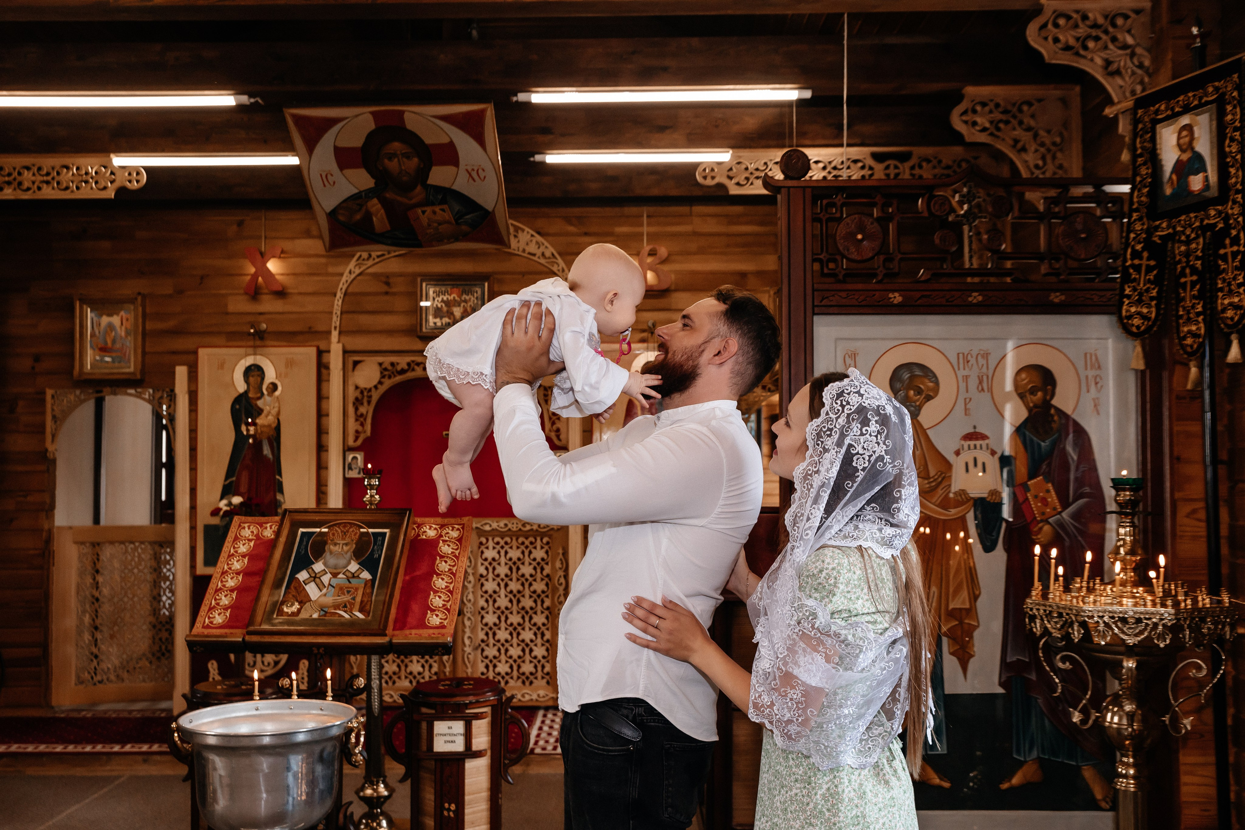 Крещение Эмилии. Семейный фотограф Минск Усова Ольга