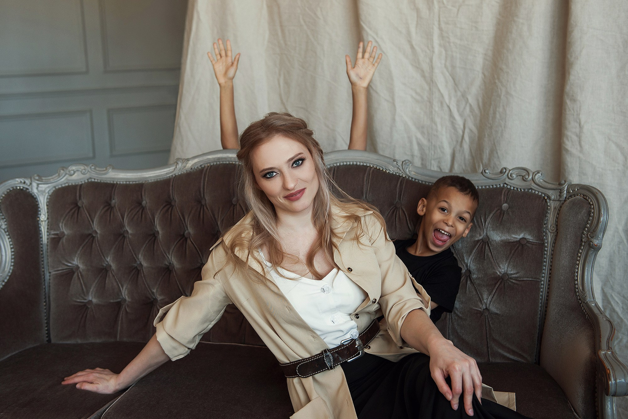 Дарья, Микаэль, Кристиан и Стивен. Фотограф Кристина Гришина Рязань