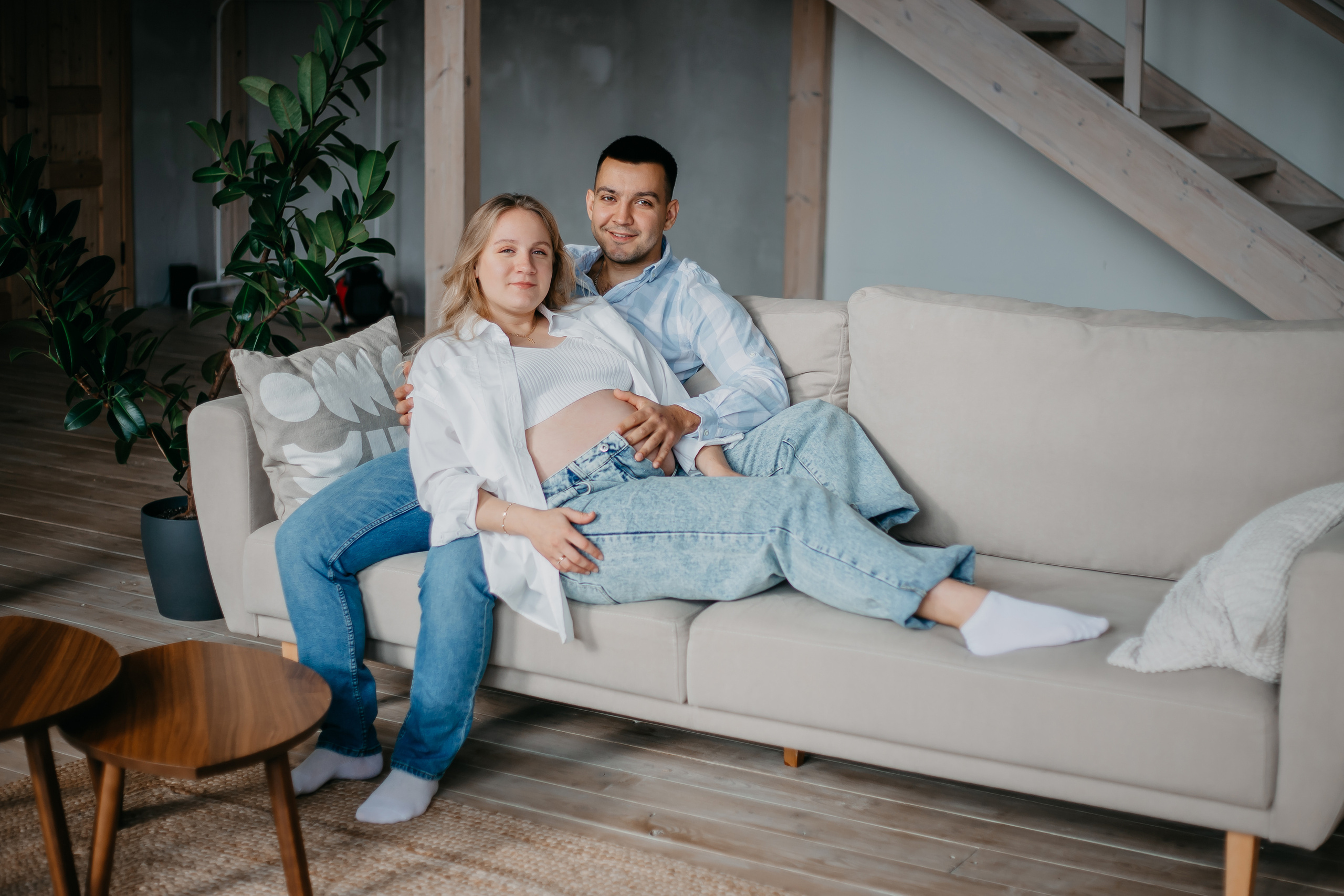 Валерия и Евгений. В ожидании малыша. Фотограф Регина Крикунова г. Красноярск