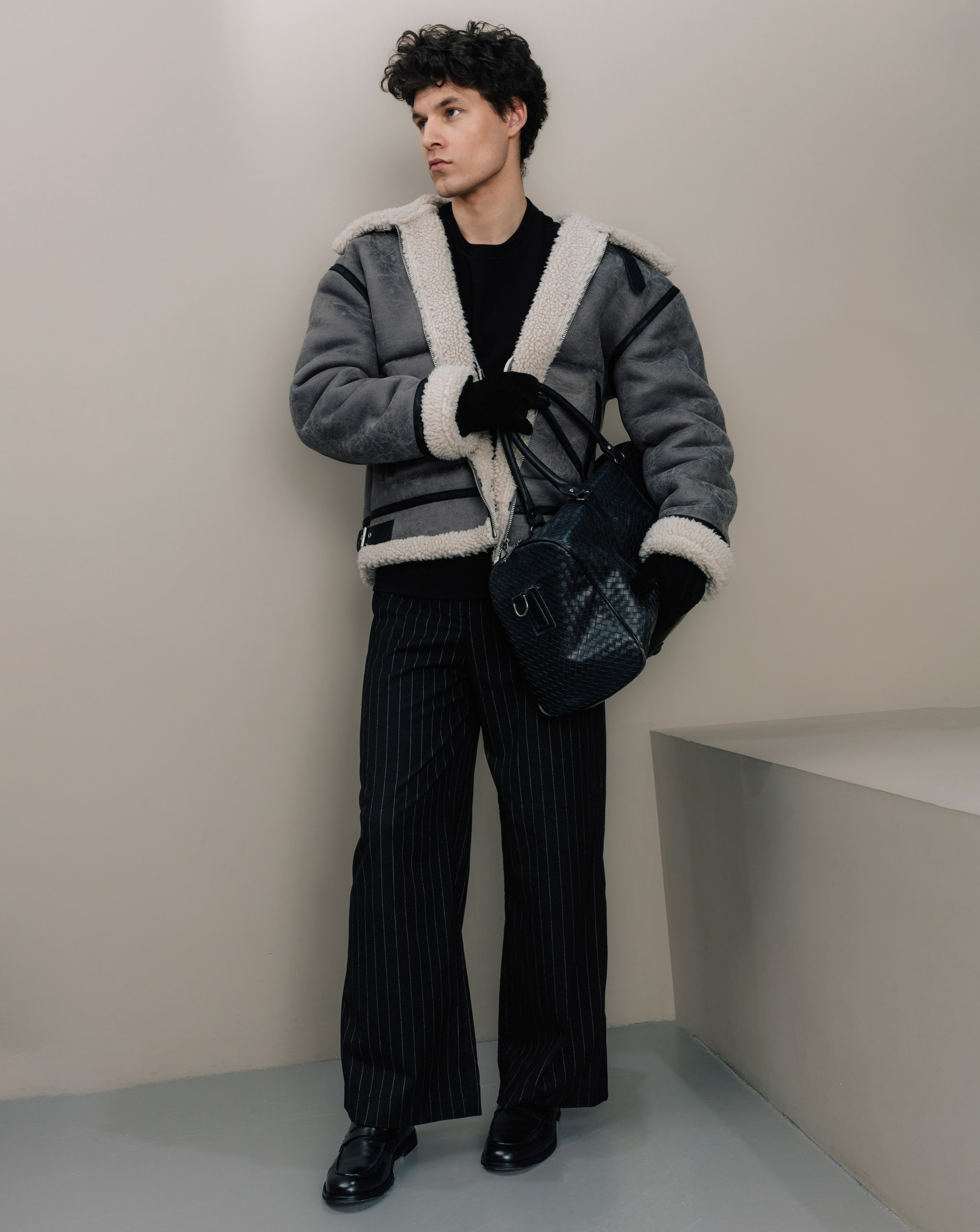 8 образов дублёнка. Лев Лекомцев модель