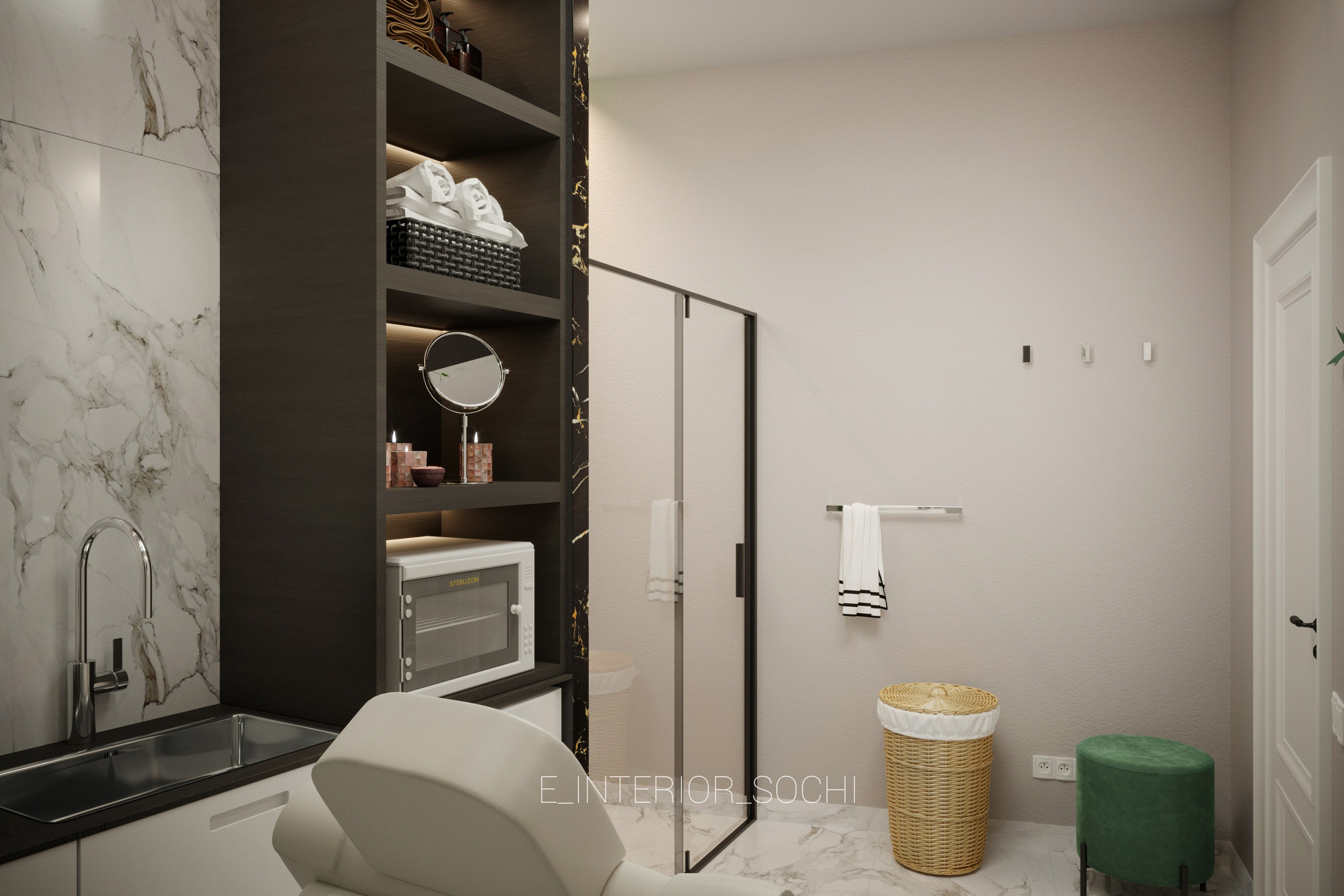 BEAUTY_KOVORK_AMAZON. Дизайн интерьера Евгения Тисленко