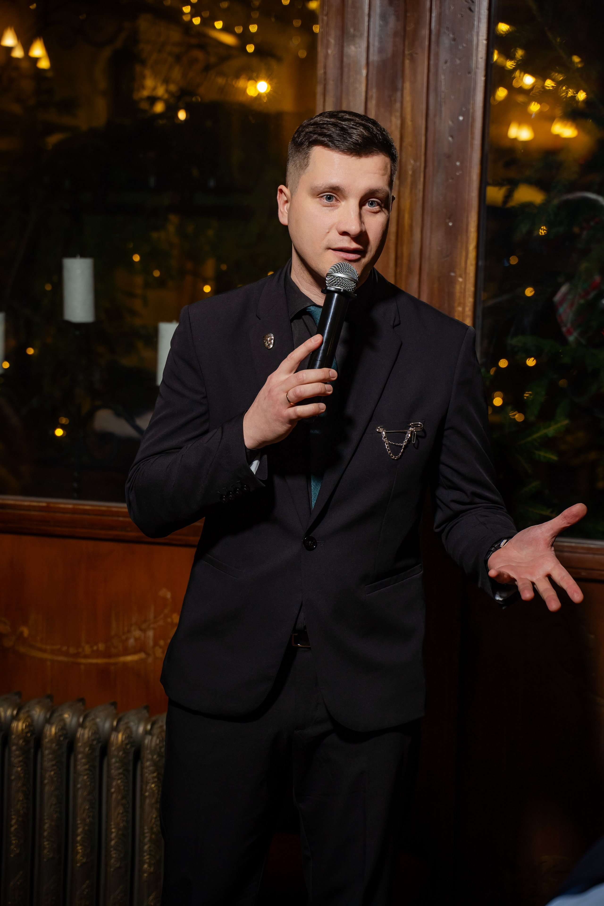 Корпоратив в Ресторане Штакеншнайдер Январь 2025. Фотограф Александр Вишняков