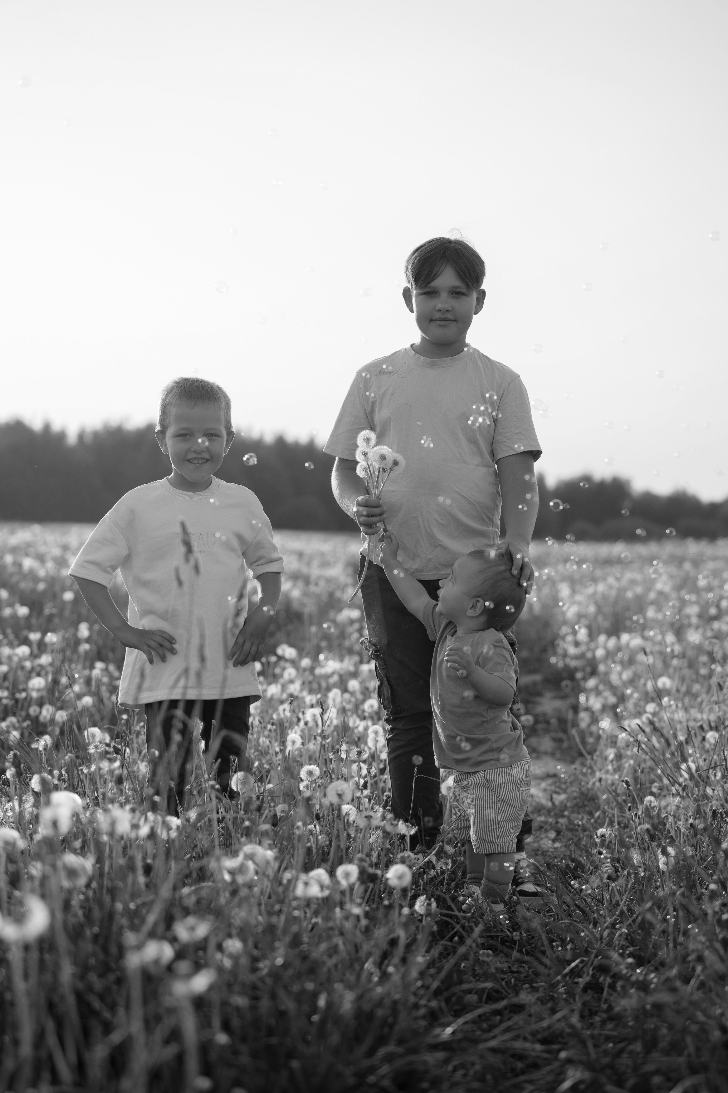 Семейная фотосессия на природе. Портретный фотограф Олеся Владимирова в Москве