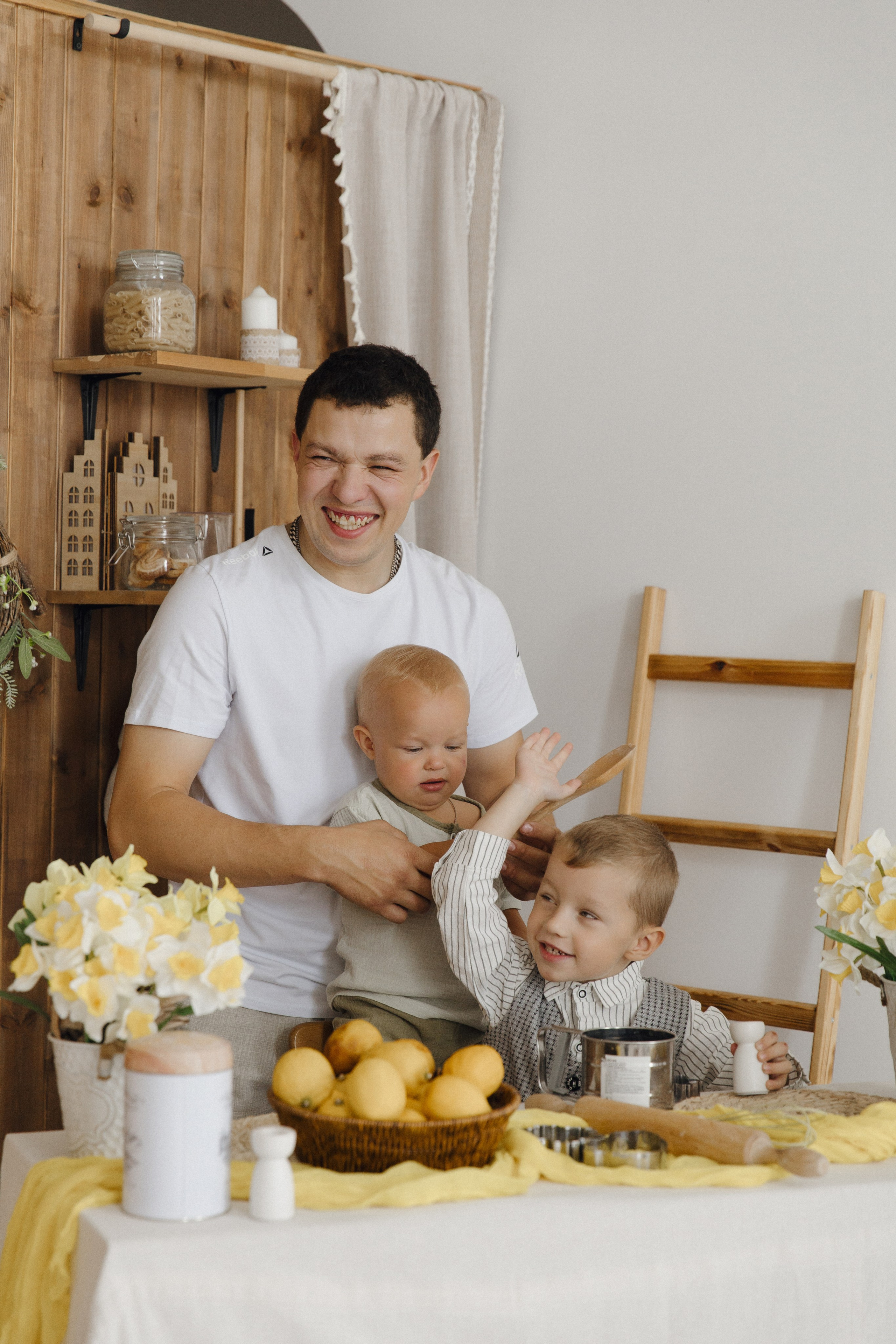 Мама и три любимых мужчины. Свадебный фотограф Фадеева Алёна