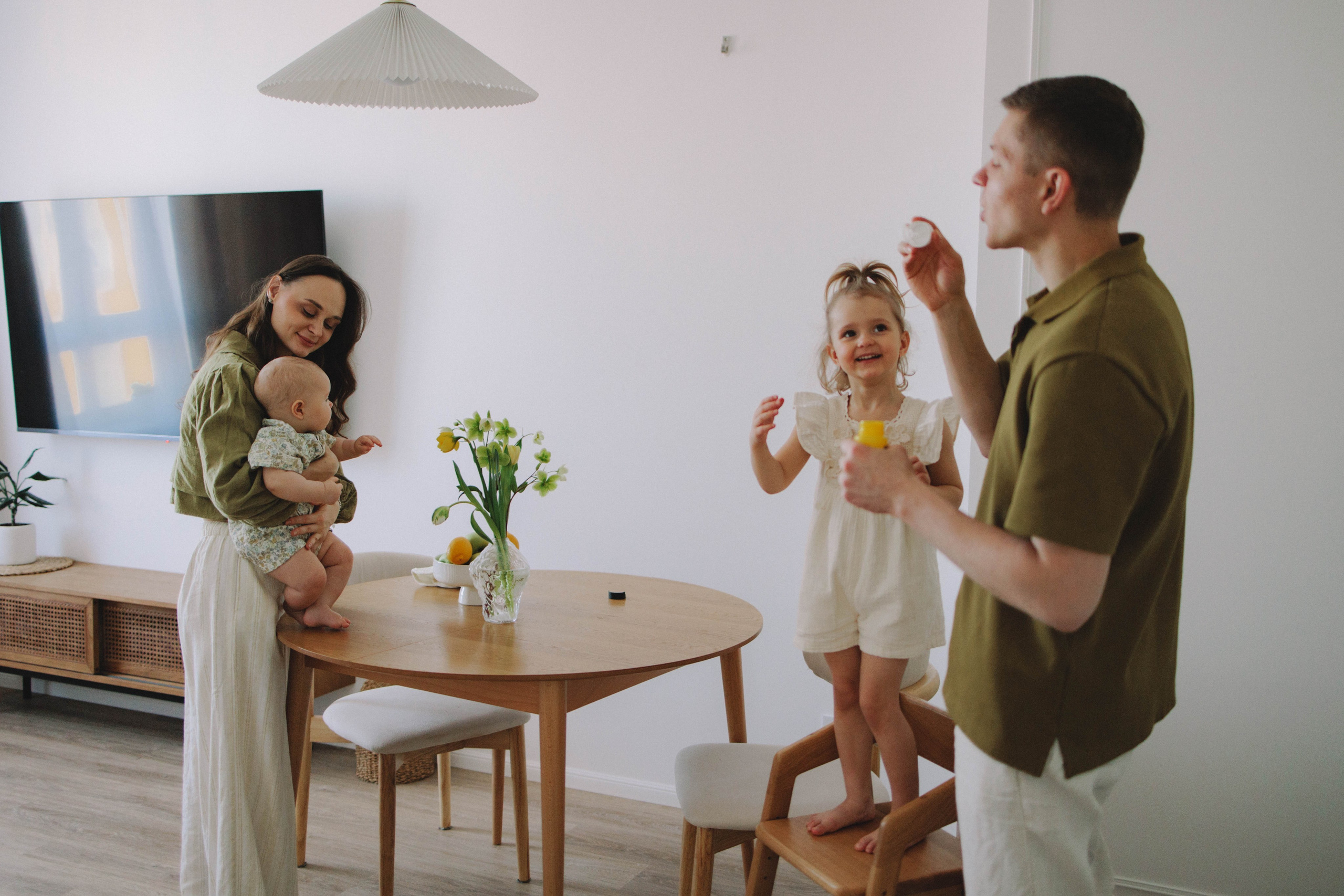 Семейные выходные. Фотография о важном