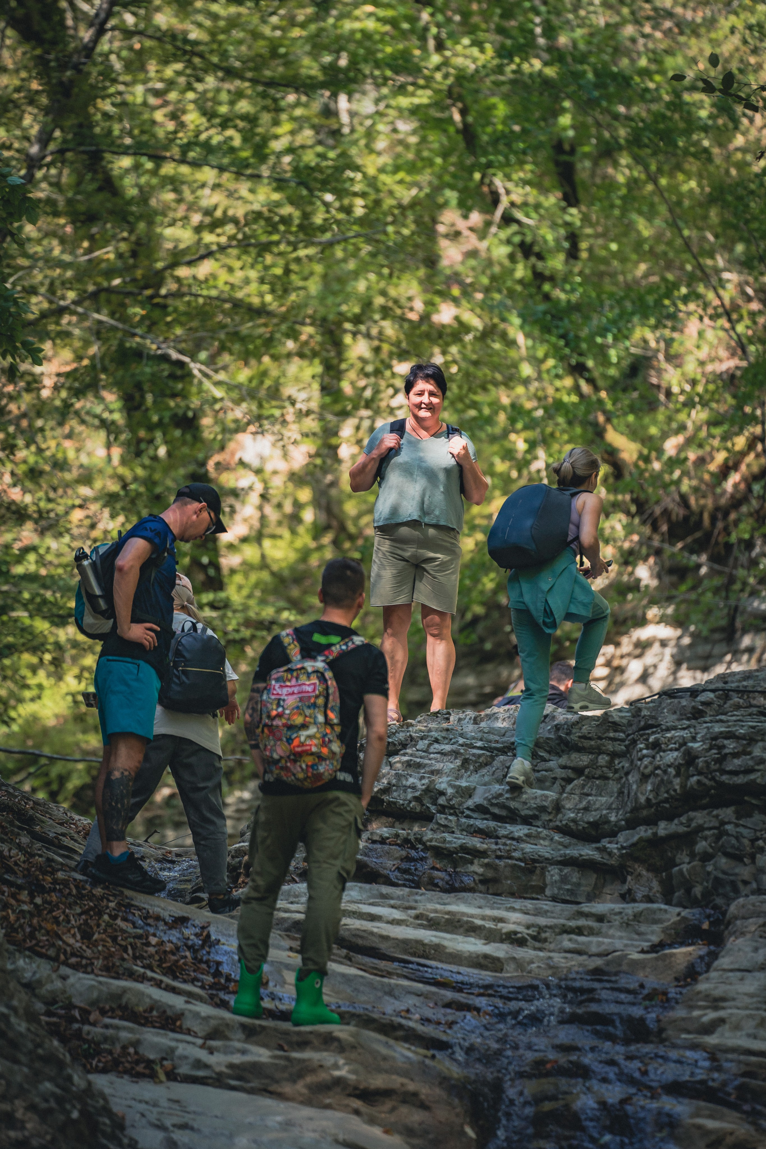 Поход на Полковничьи водопады АСК 26.09.23. Репортажный фотограф в Краснодаре Рындин Дмитрий