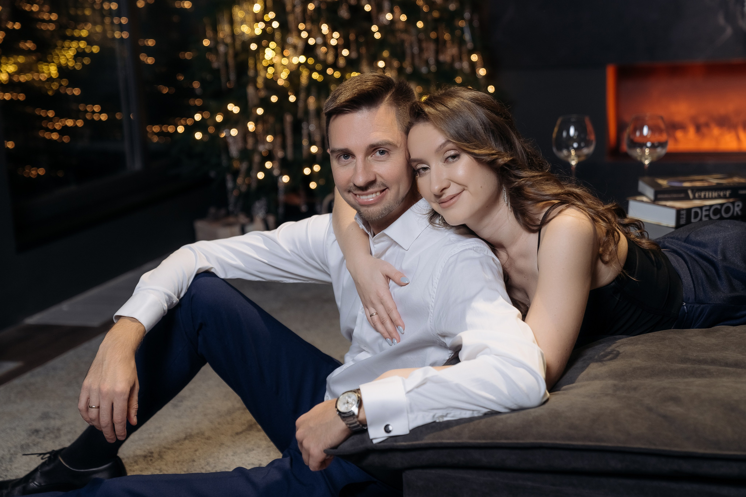 Новогодний. Семейный фотограф СПб Анастасия Василь. Фотосессия на годик