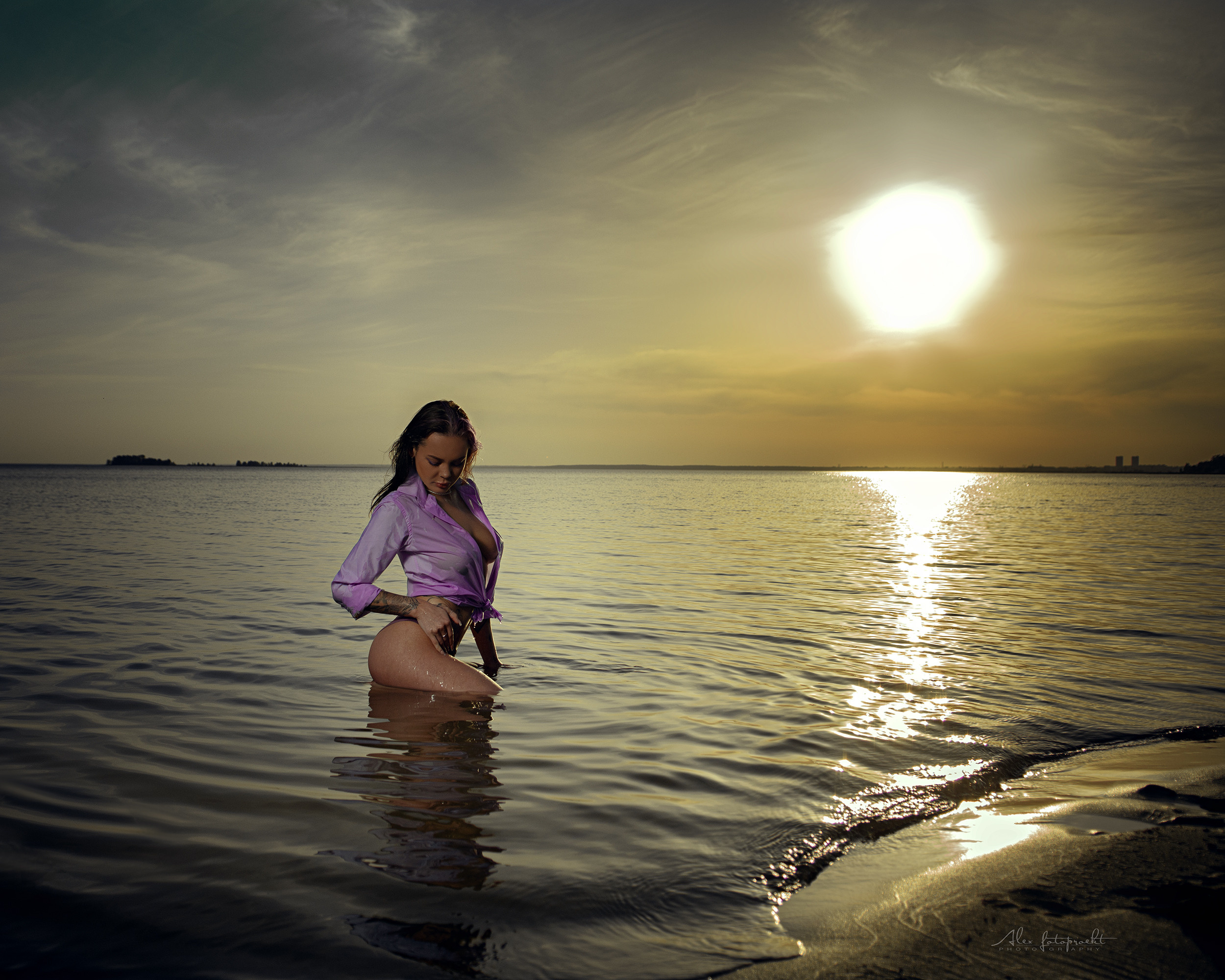 Пляжи, Море, Закат. Fitness, PoleDance и Nude-art фотограф в Новосибирске Александр Коркин