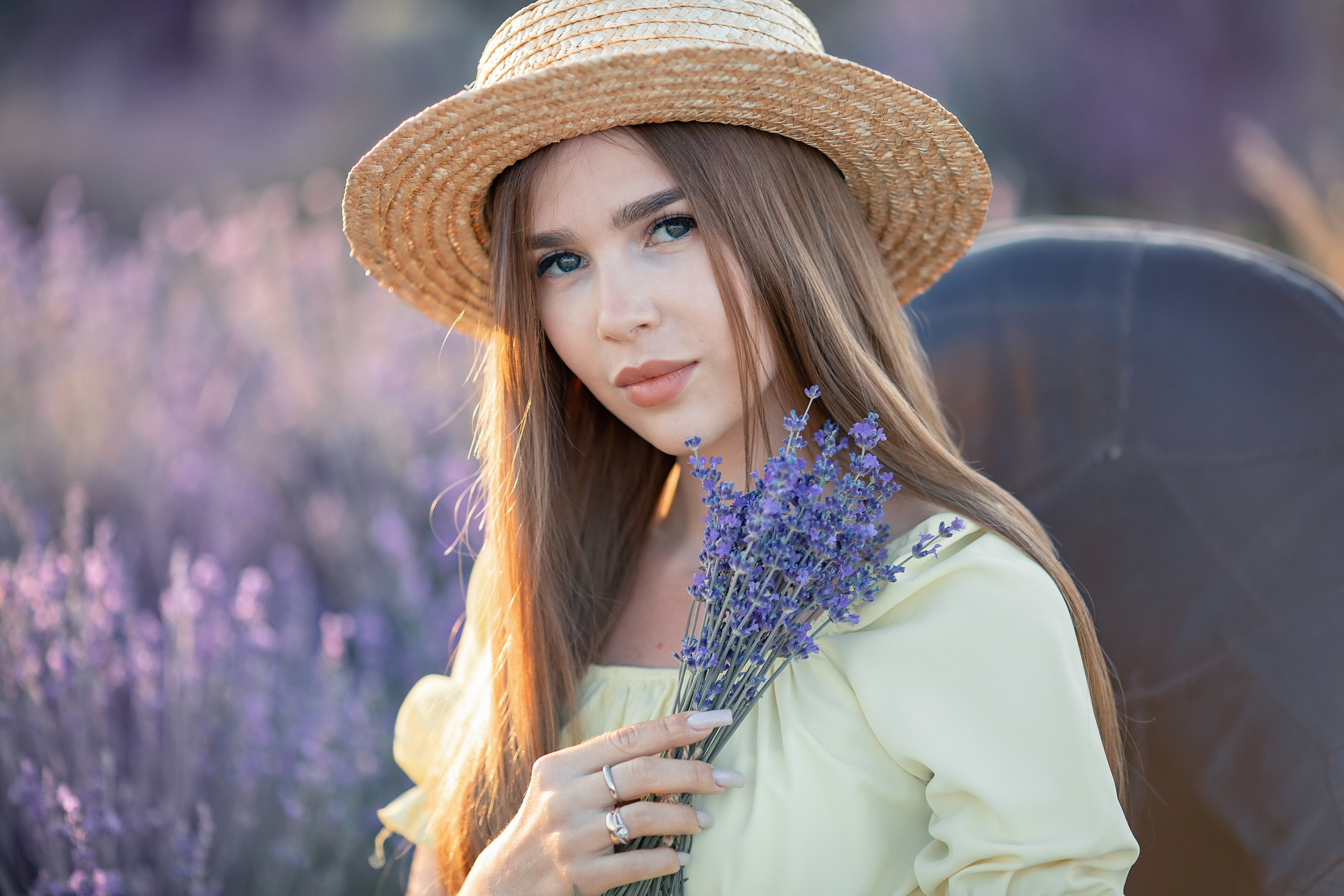Яркая фотосессия в лаванде. Художественный фотограф Анапа Александра Долбикова