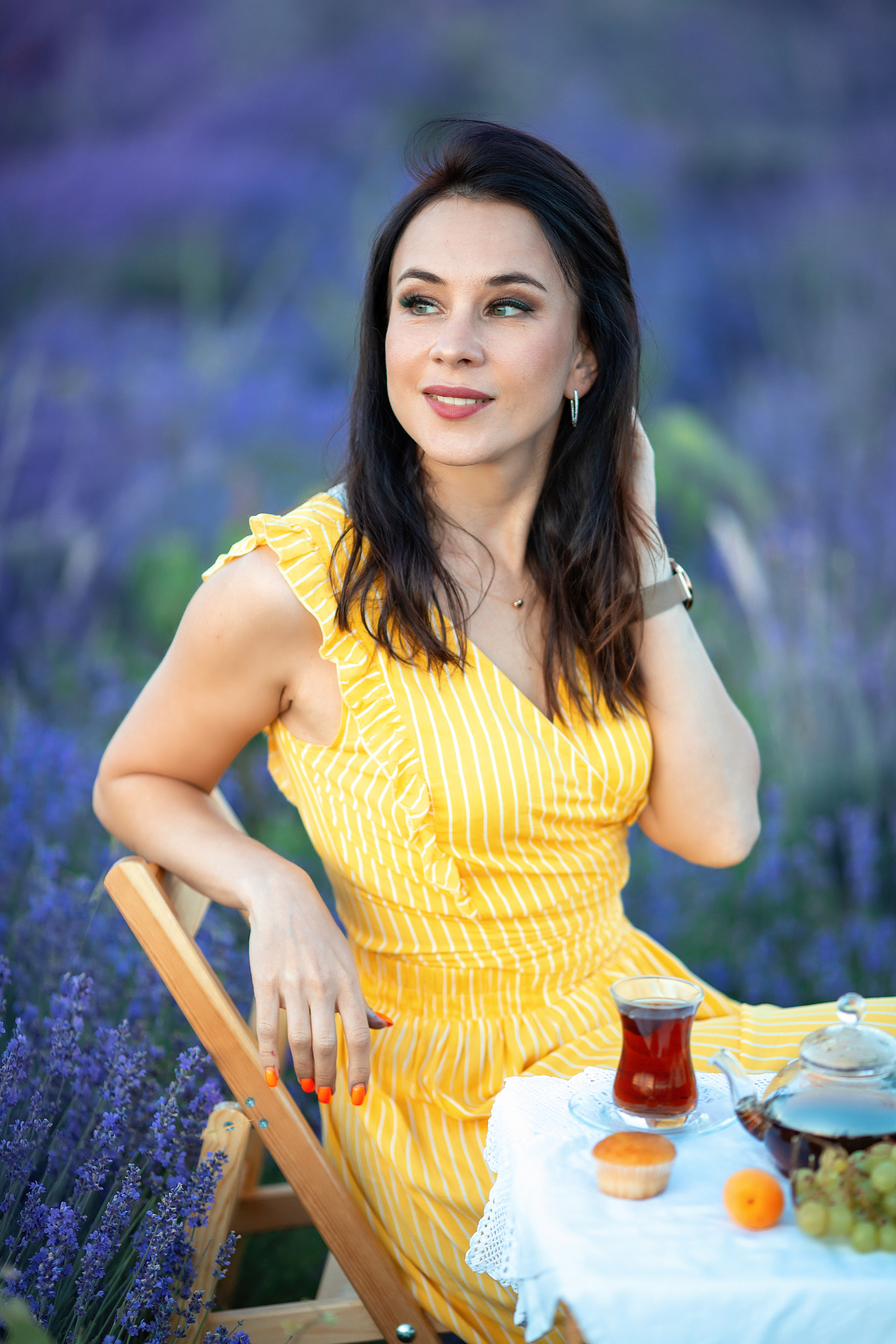 Яркая фотосессия в лаванде. Художественный фотограф Анапа Александра Долбикова