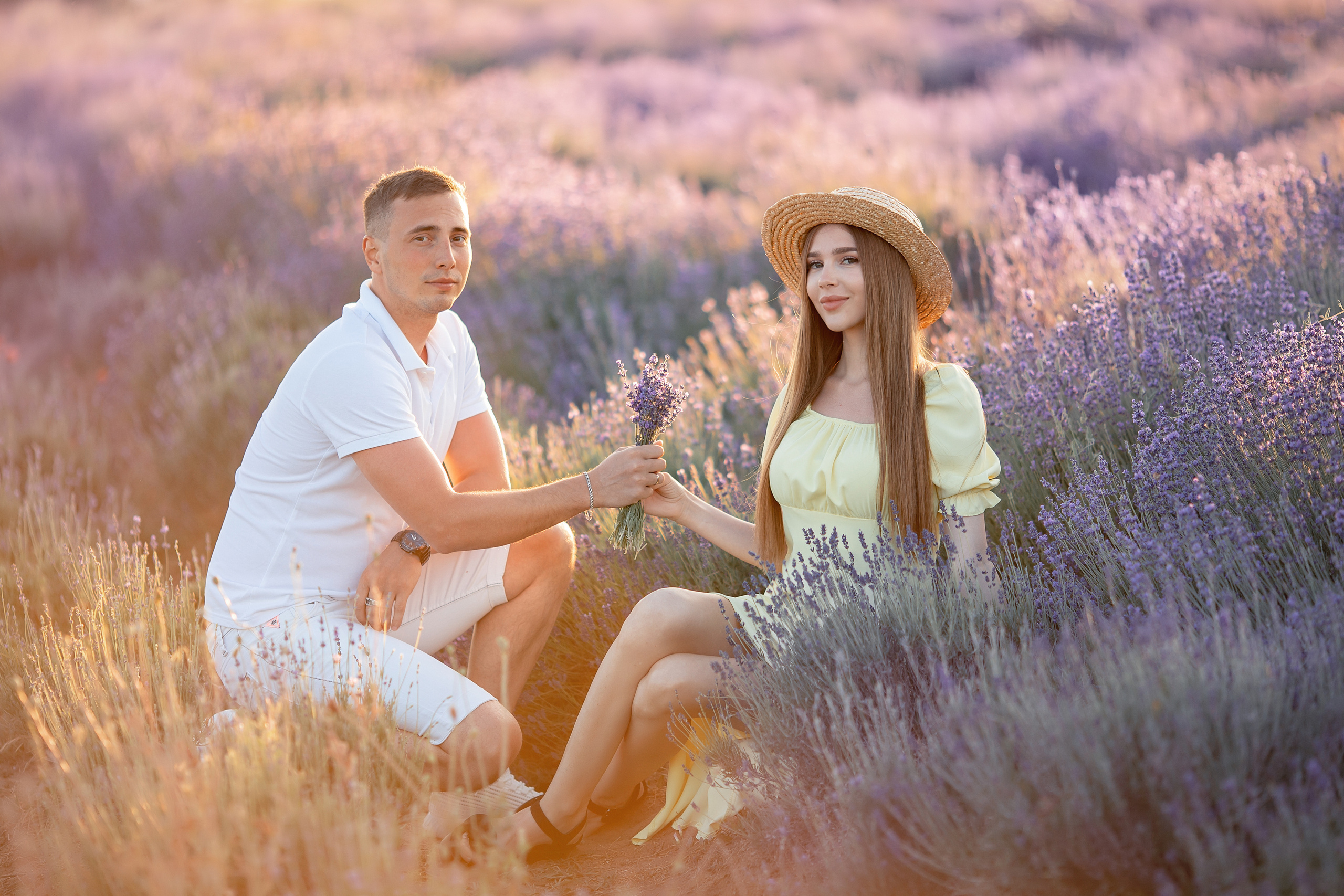 Яркая фотосессия в лаванде. Художественный фотограф Анапа Александра Долбикова