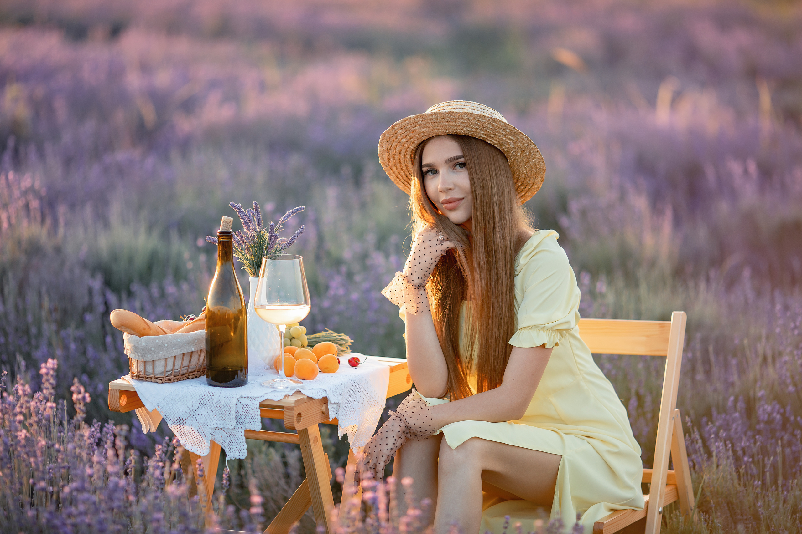 Яркая фотосессия в лаванде. Художественный фотограф Анапа Александра Долбикова