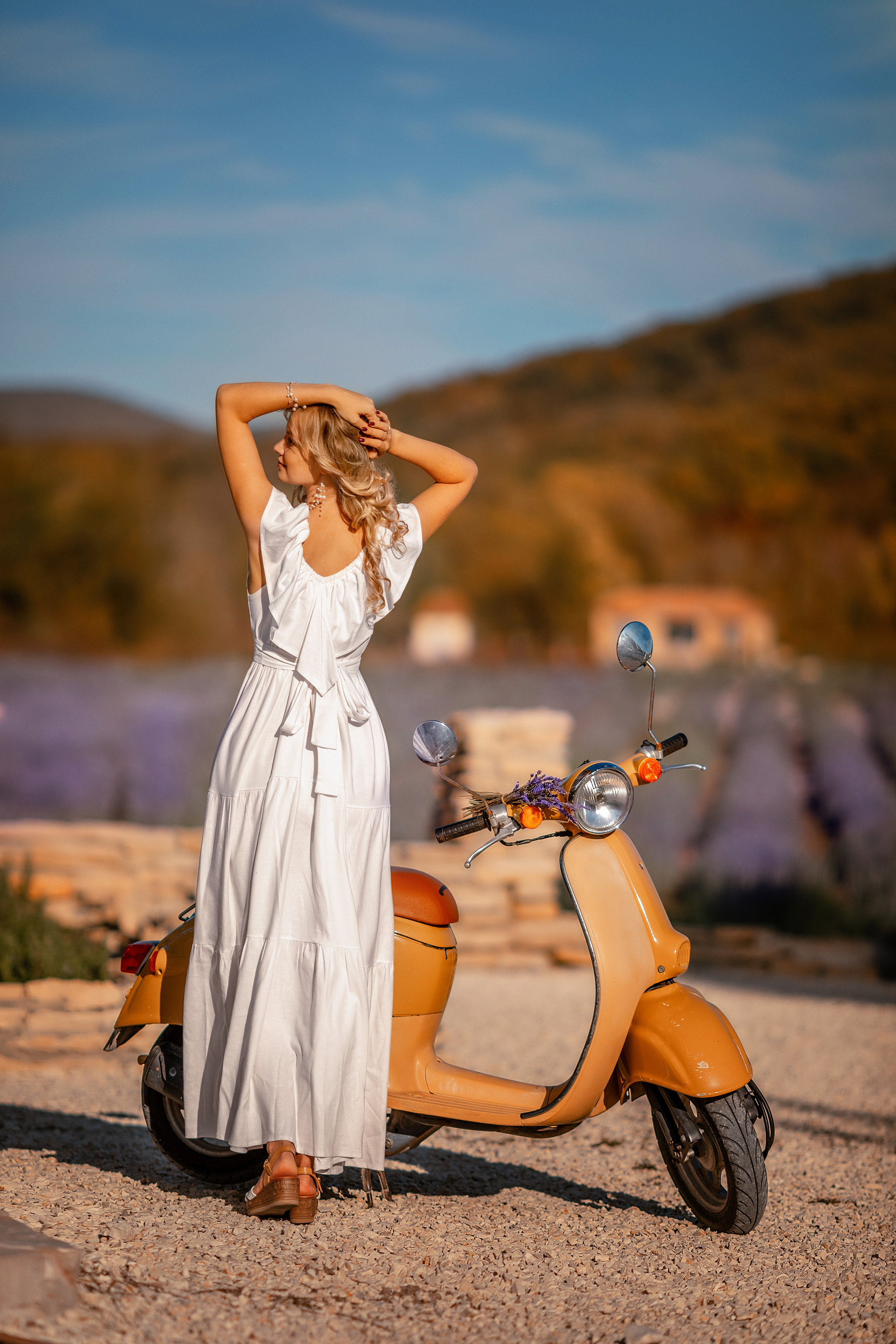 Яркая фотосессия в лаванде. Художественный фотограф Анапа Александра Долбикова