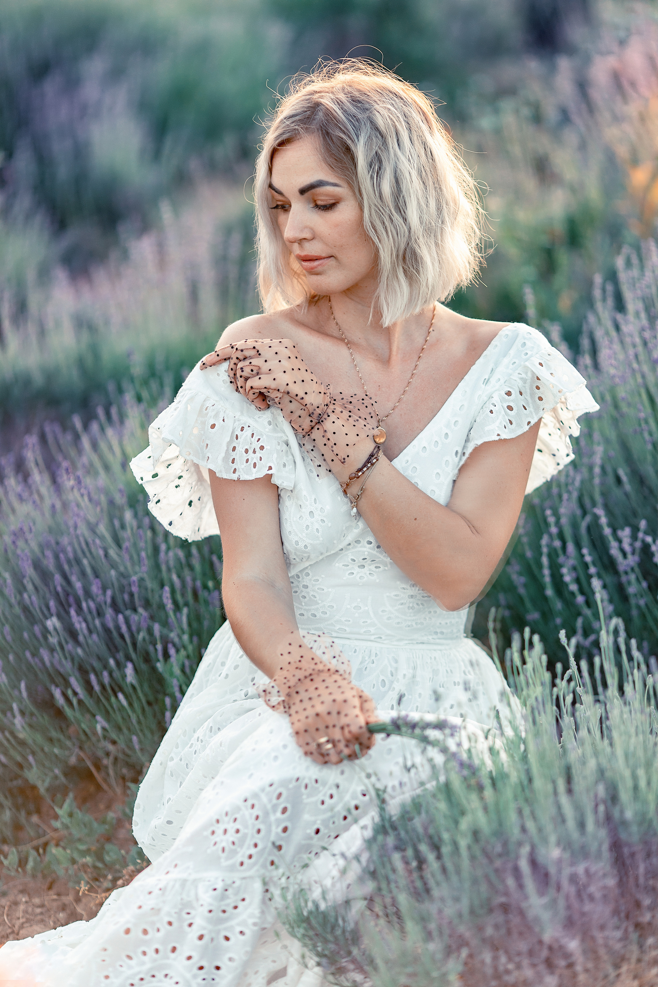 Яркая фотосессия в лаванде. Художественный фотограф Анапа Александра Долбикова