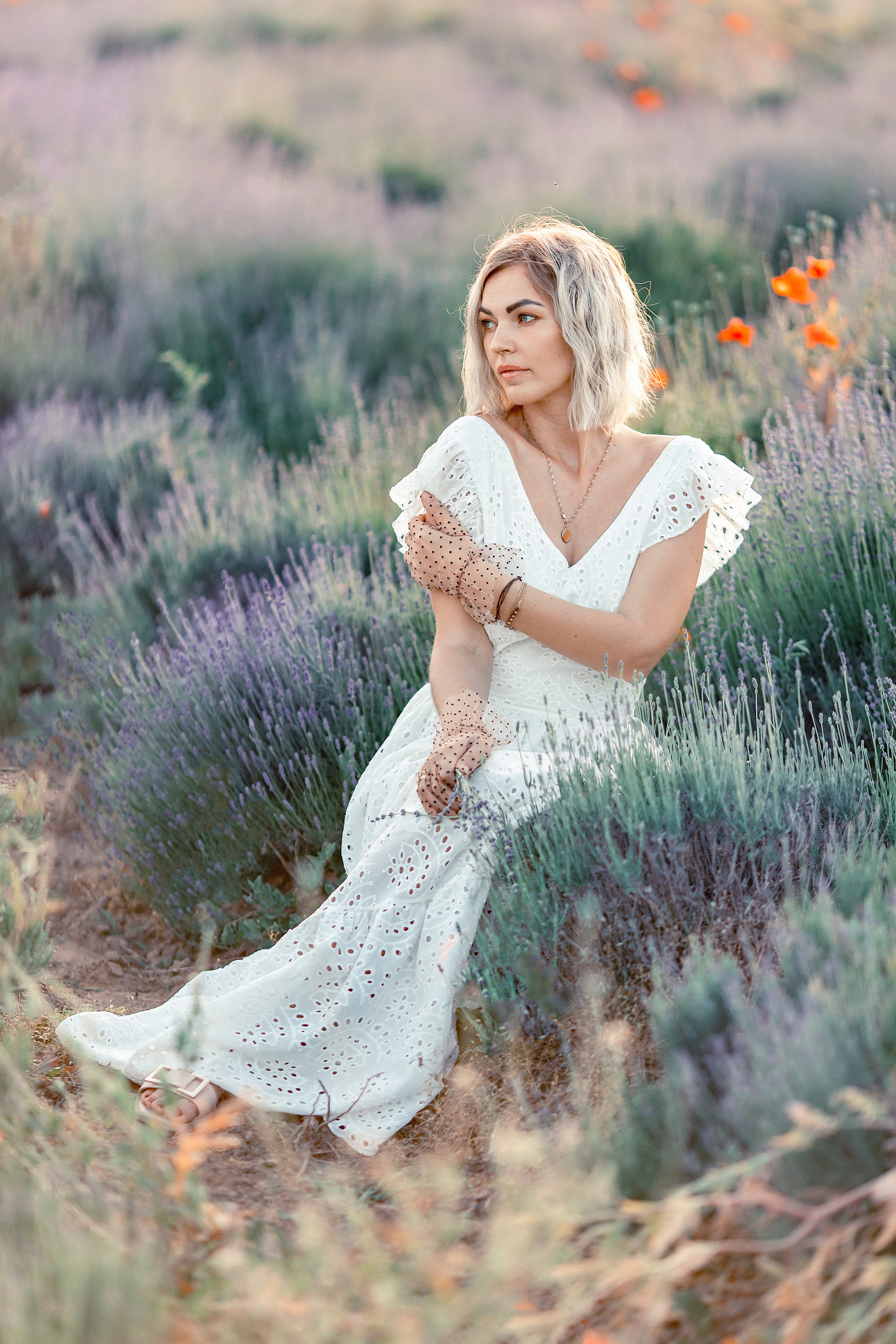 Яркая фотосессия в лаванде. Художественный фотограф Анапа Александра Долбикова