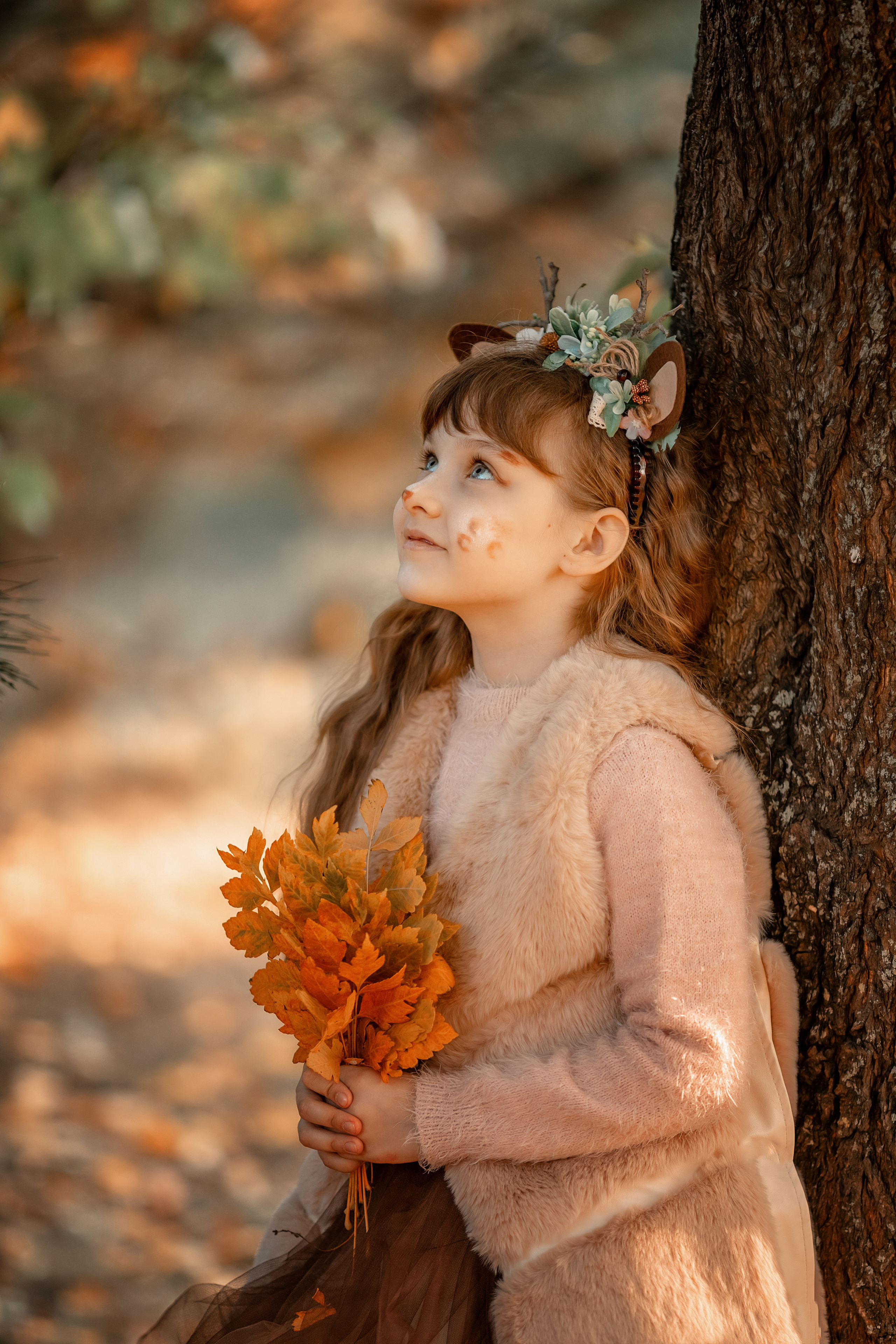 Сказочная фотосессия «Оленята». Художественный фотограф Анапа Александра Долбикова