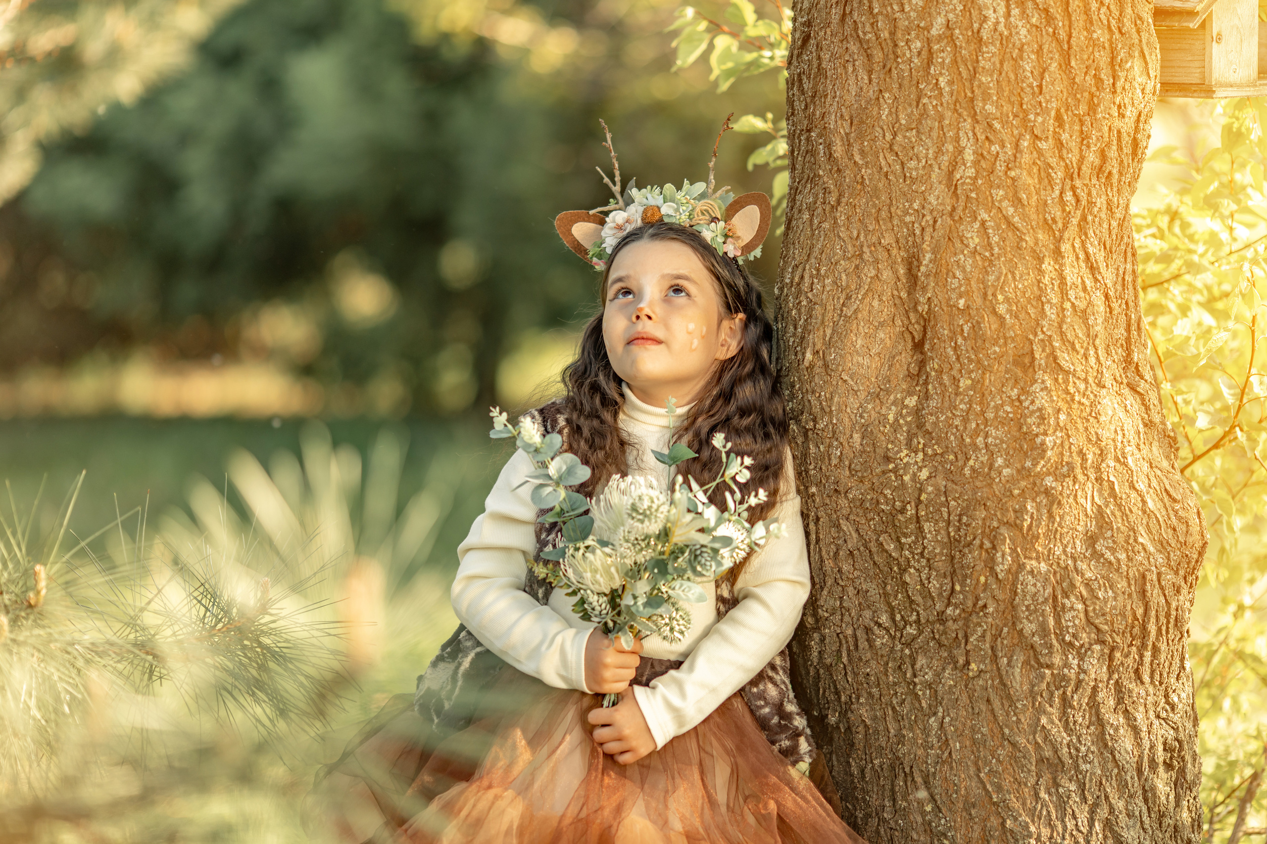 Сказочная фотосессия «Оленята». Художественный фотограф Анапа Александра Долбикова