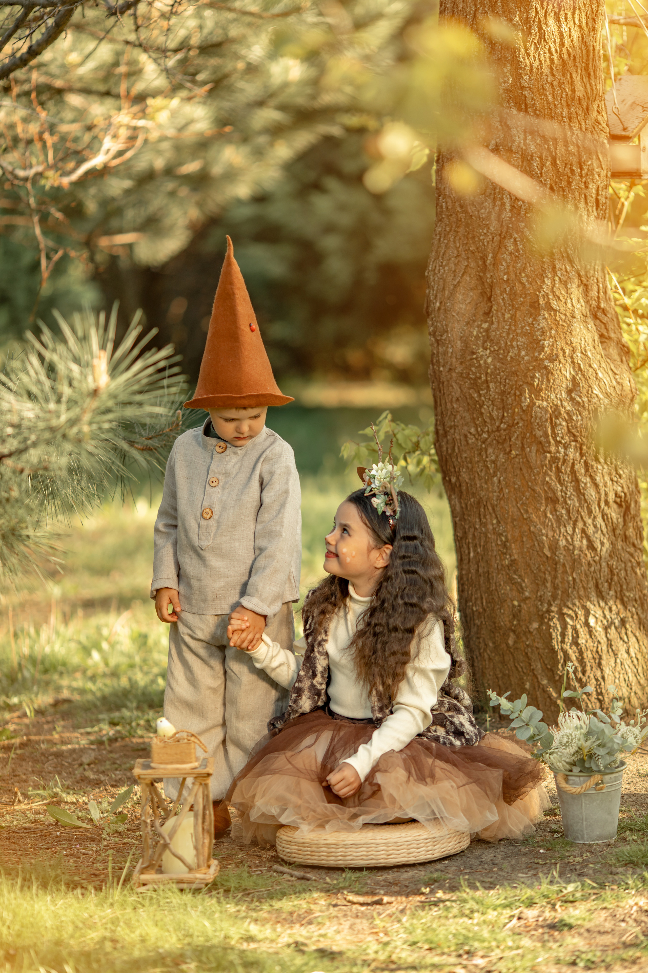 Сказочная фотосессия «Оленята». Художественный фотограф Анапа Александра Долбикова