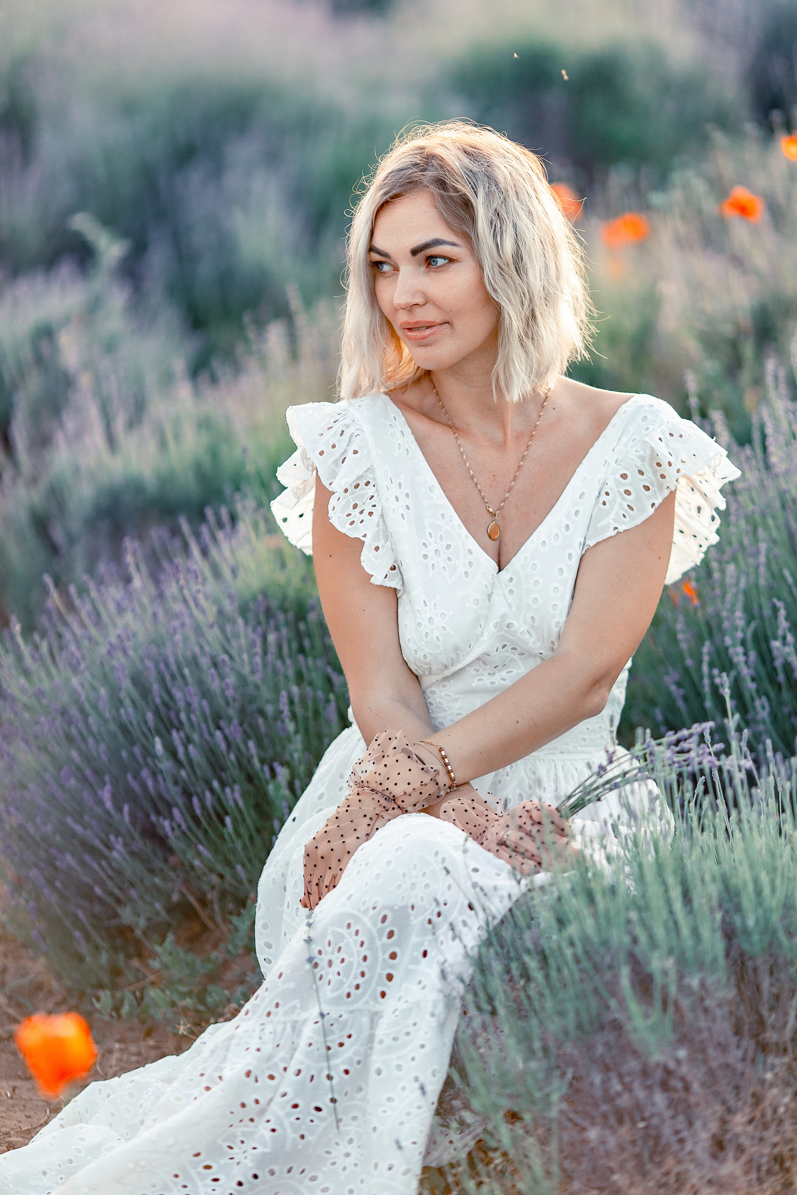 Яркая фотосессия в лаванде. Художественный фотограф Анапа Александра Долбикова