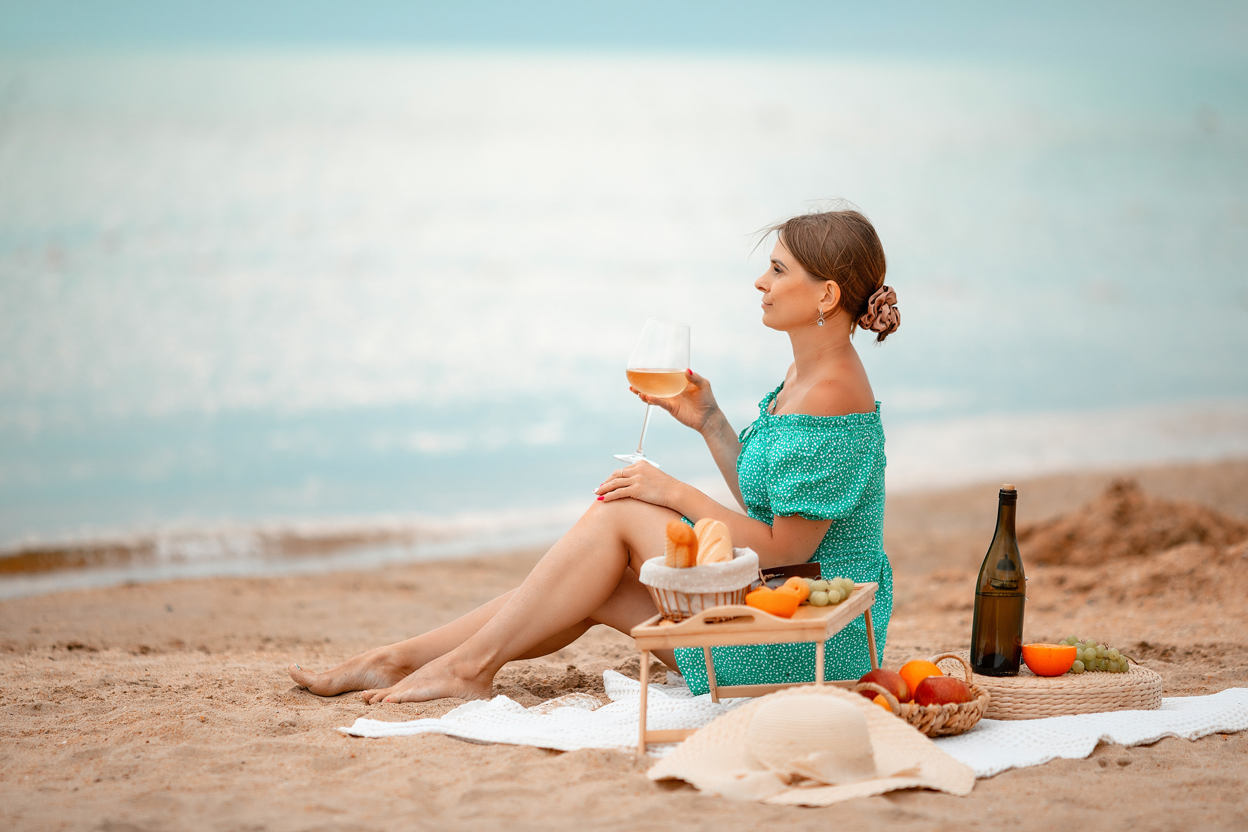 Фотосъёмка на пляже. Художественный фотограф Анапа Александра Долбикова