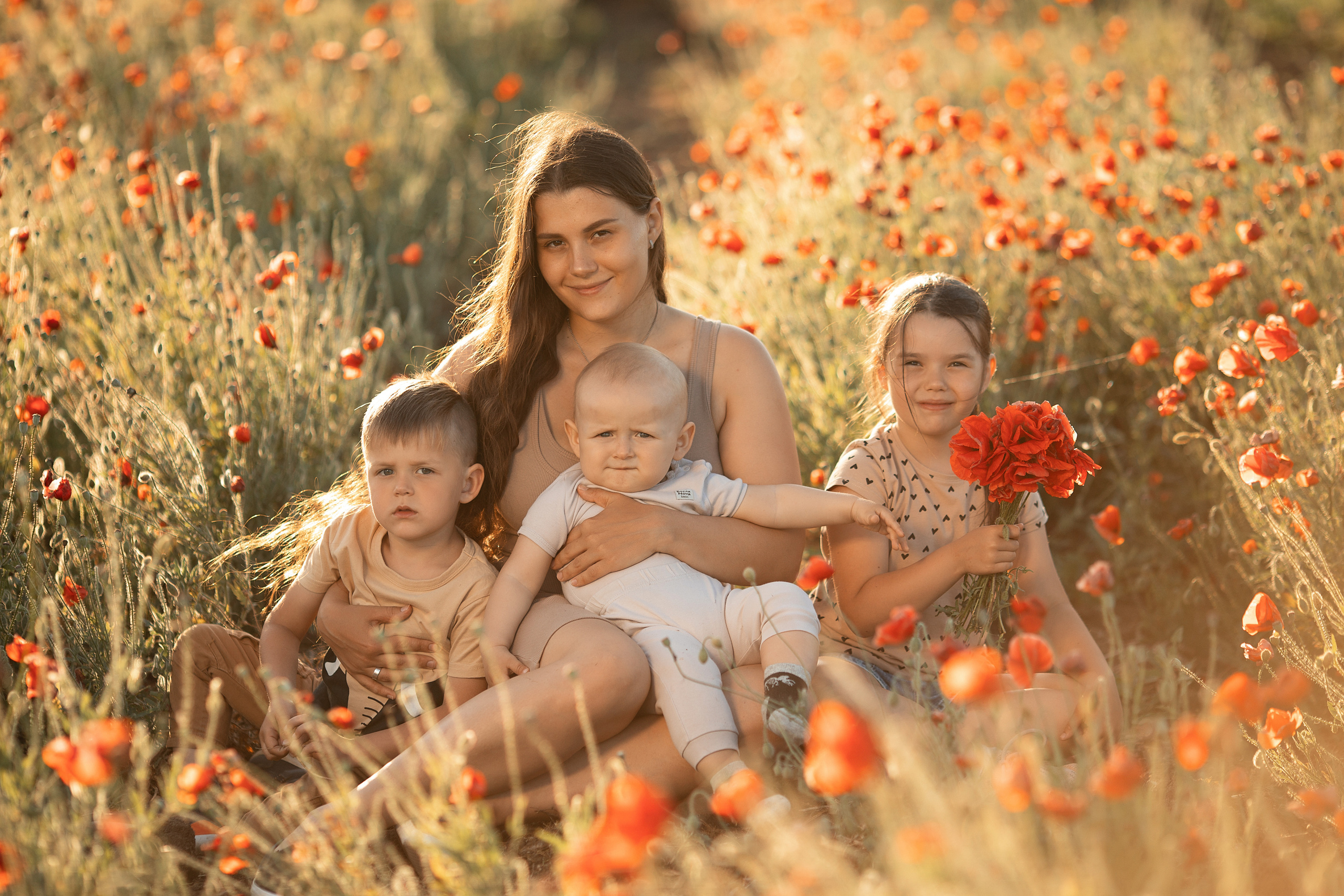 Яркие маки. Художественный фотограф Анапа Александра Долбикова