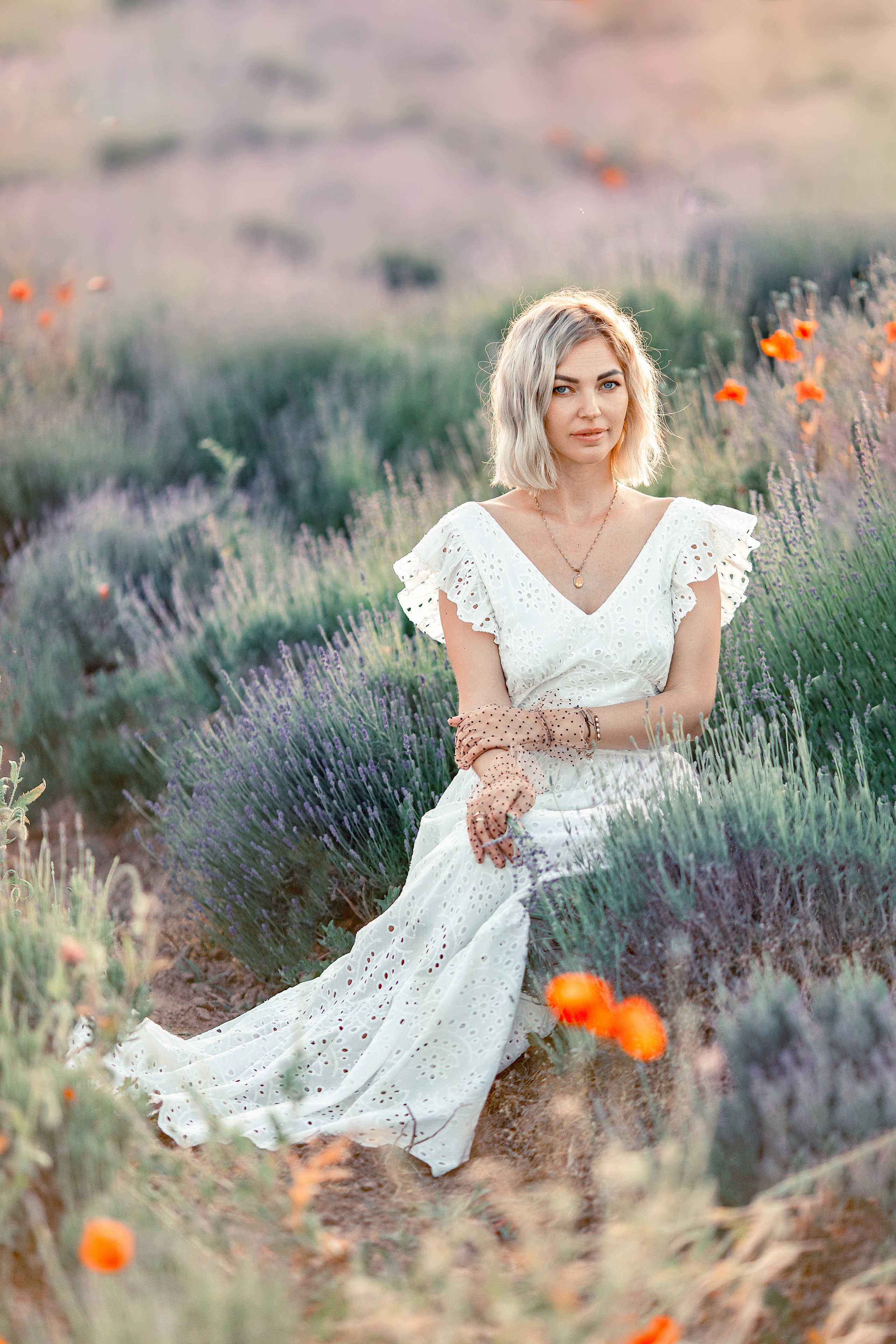 Яркая фотосессия в лаванде. Художественный фотограф Анапа Александра Долбикова