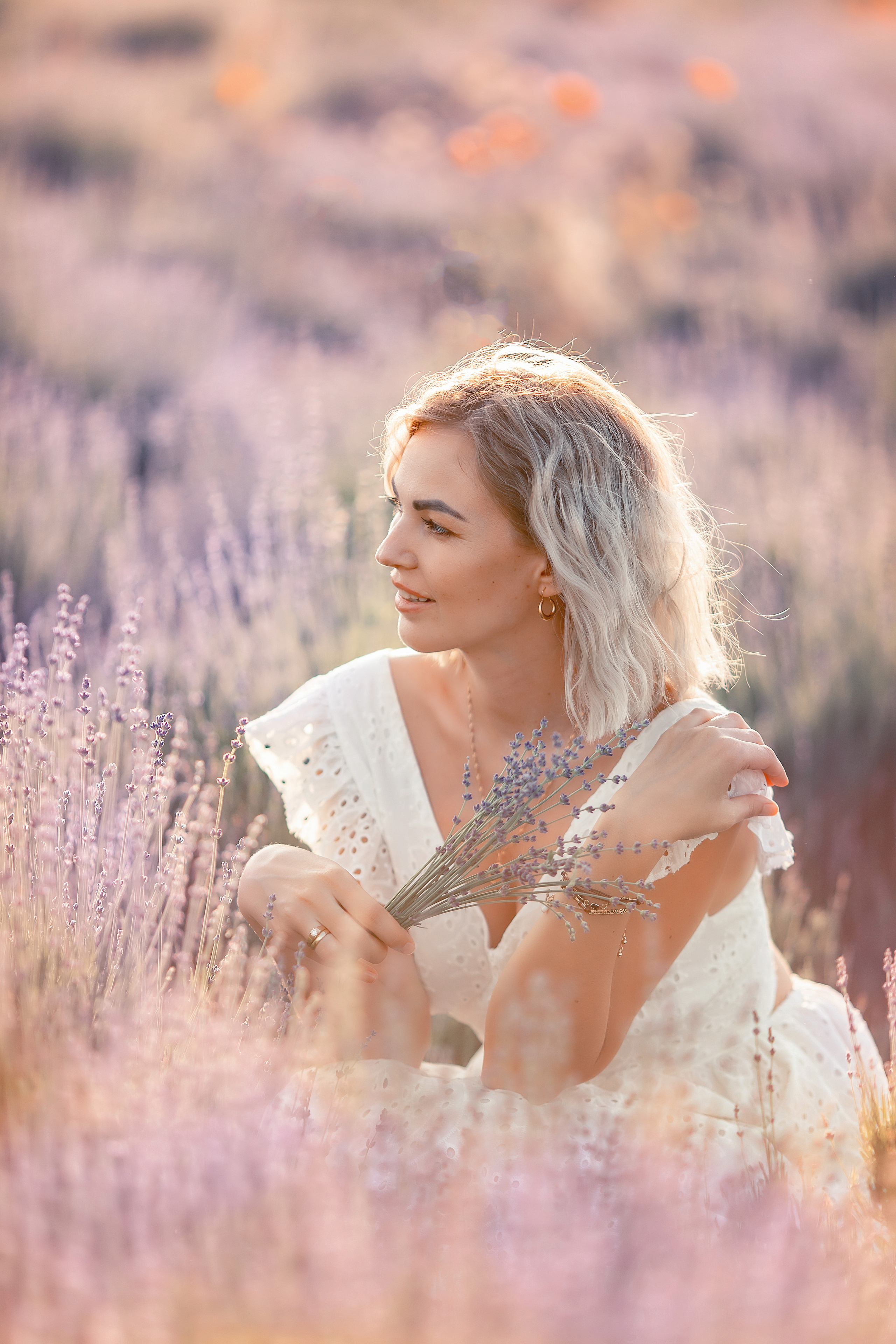 Яркая фотосессия в лаванде. Художественный фотограф Анапа Александра Долбикова