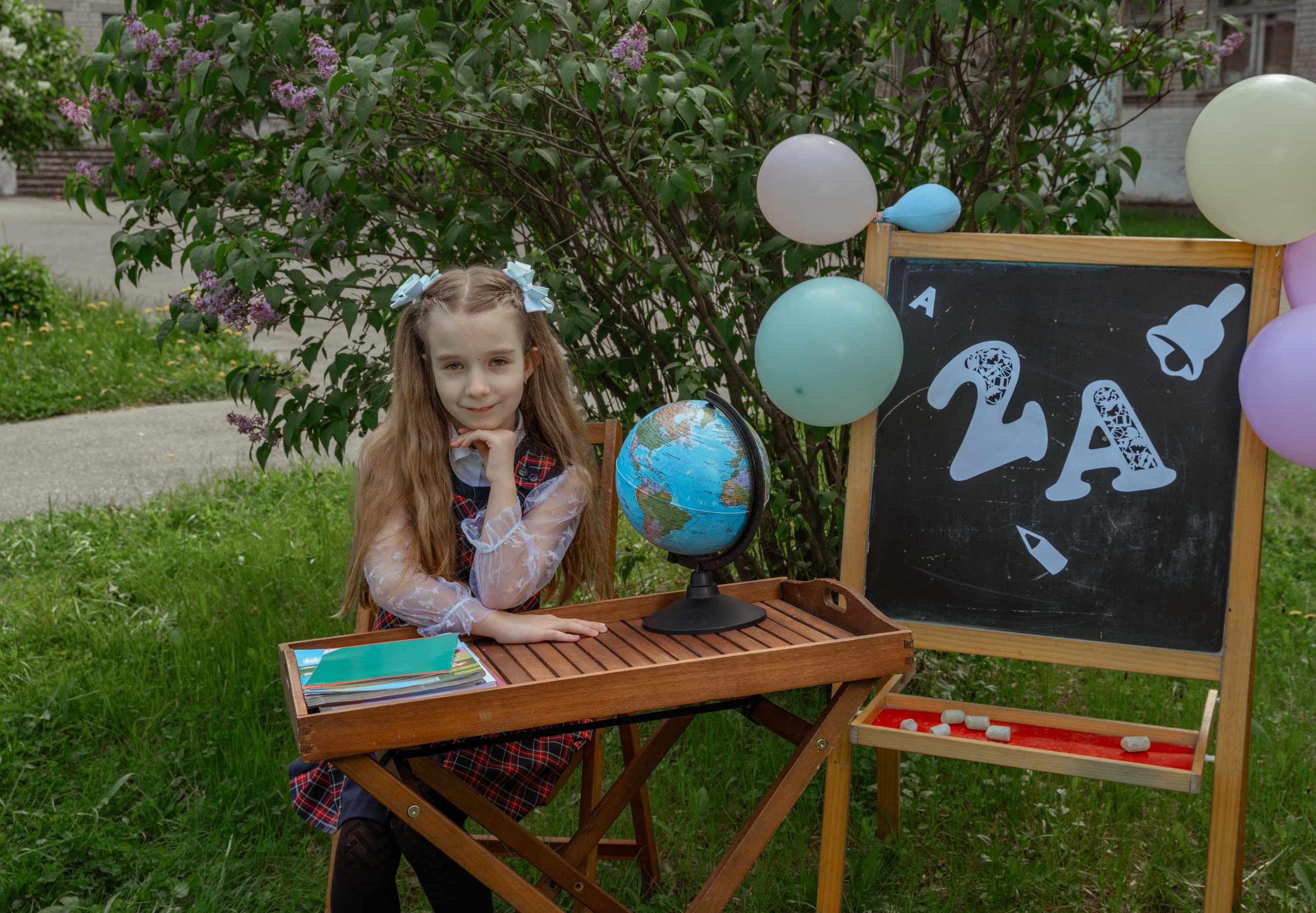 Школьная фотозона. Семейный и детский фотограф в Нижнем Новгороде