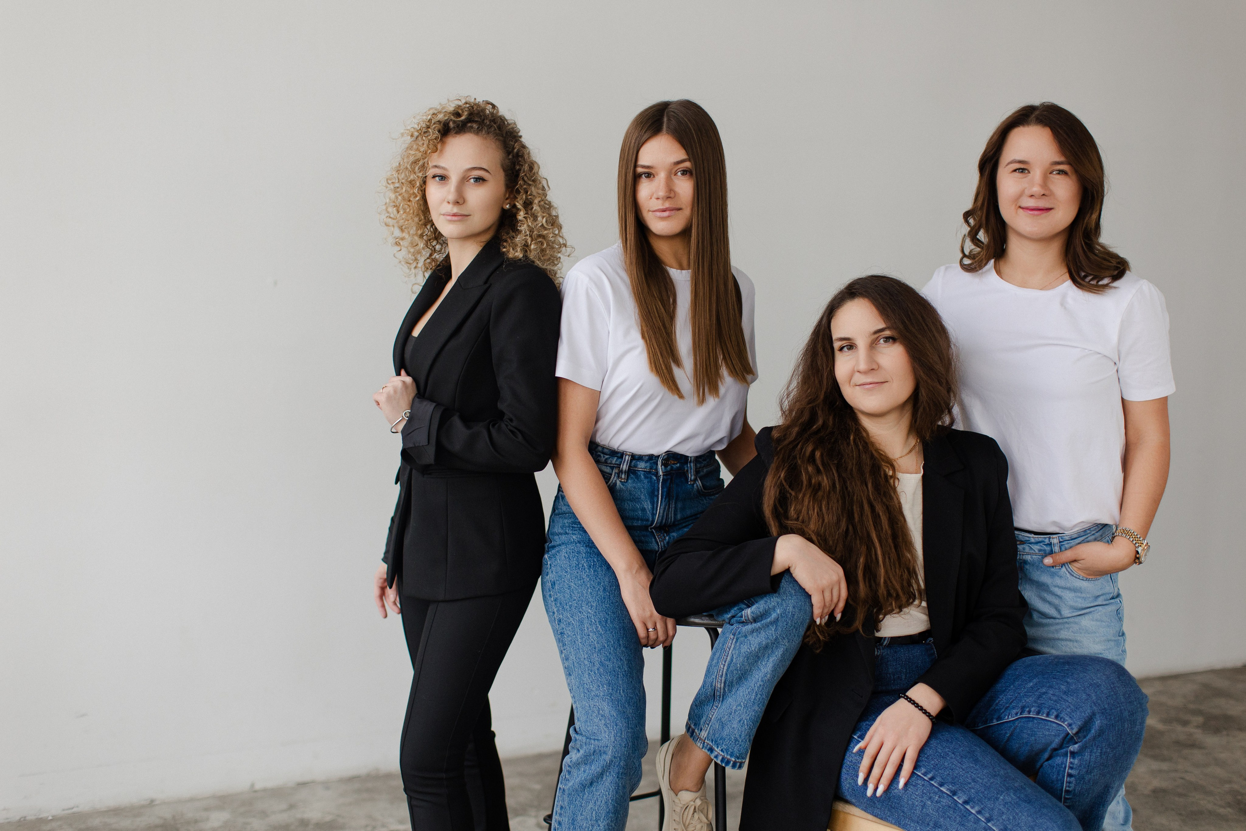 Мария с коллегами. Семейный и детский фотограф в Москве Кузьмина Мария