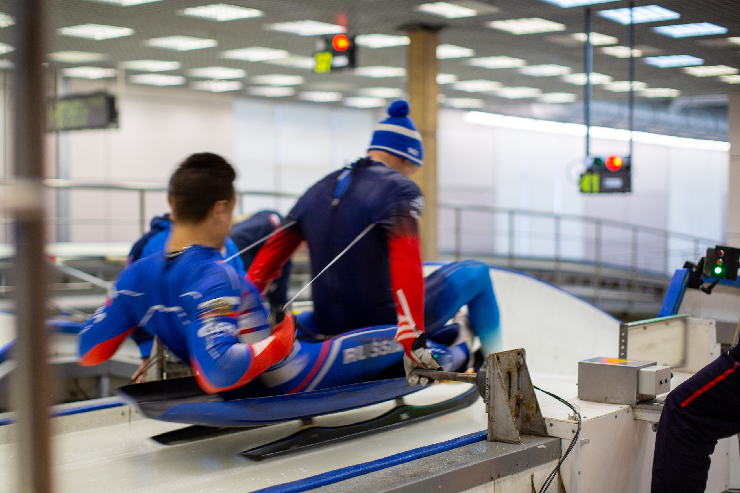 Тренировка «Федерация санного спорта»