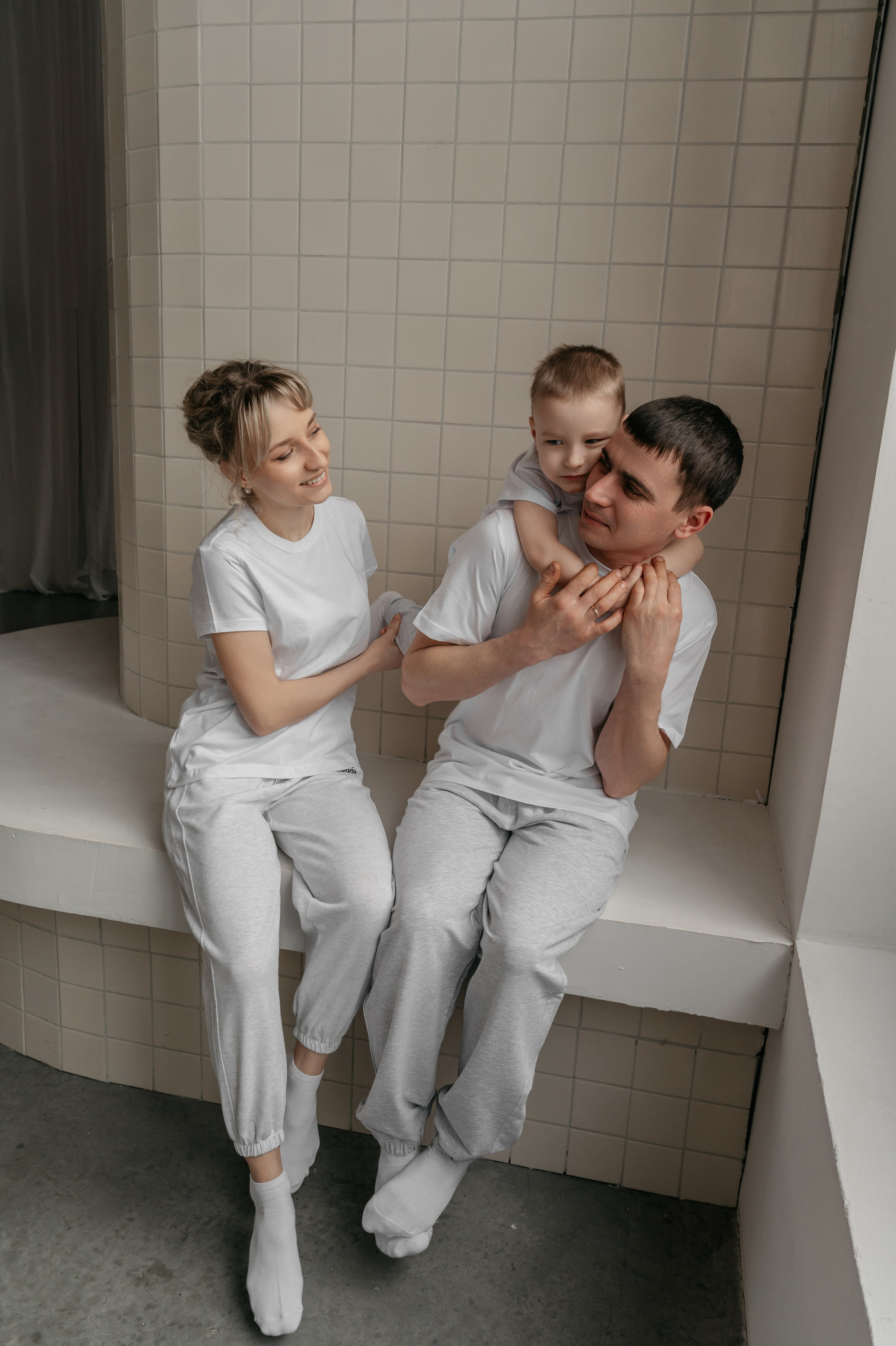 Первая семейная съемка для Светы, Гены и их сына Миши. Свадебный фотограф Мария Строгонова