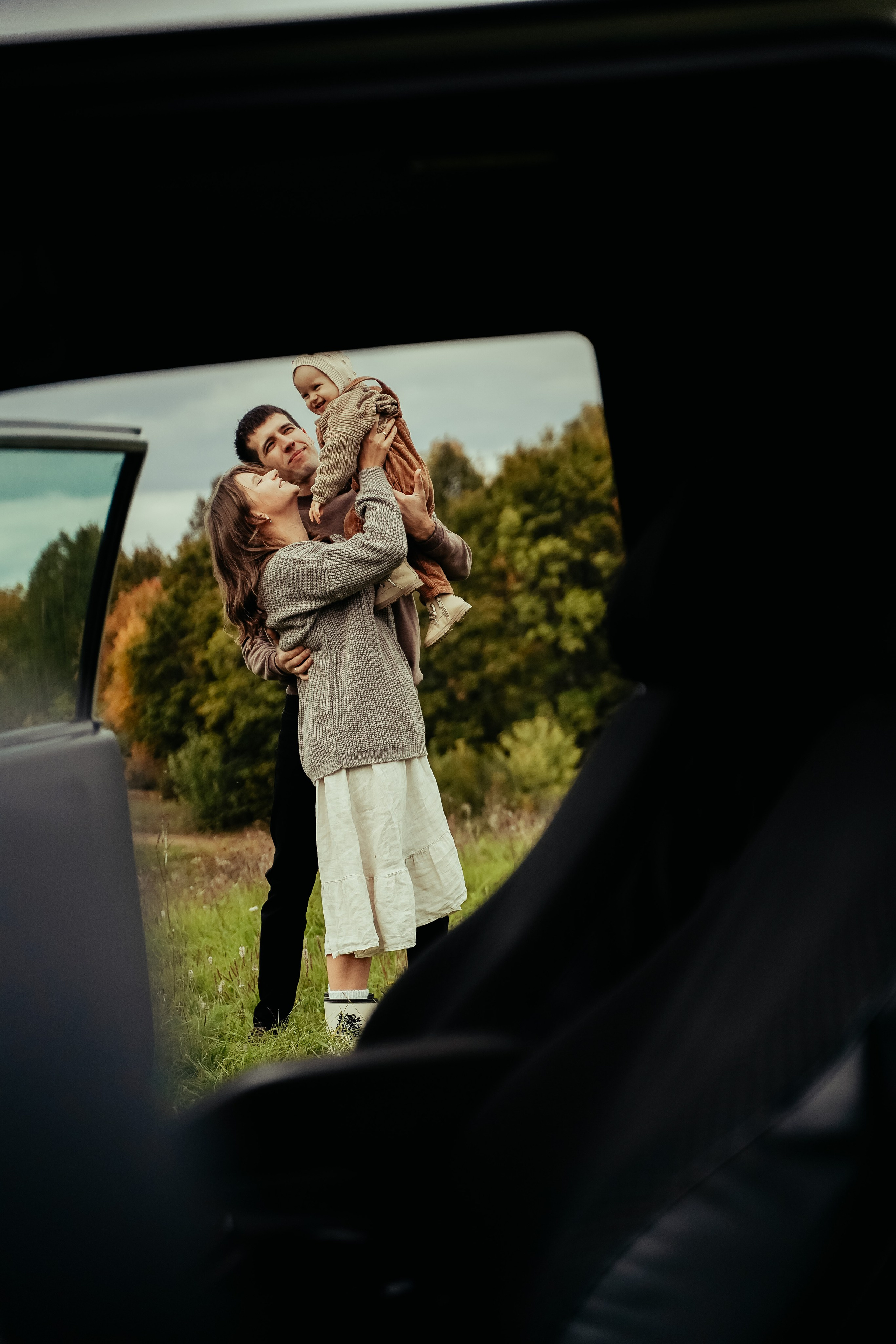 Семейная фотосъемка в поле. Бирск