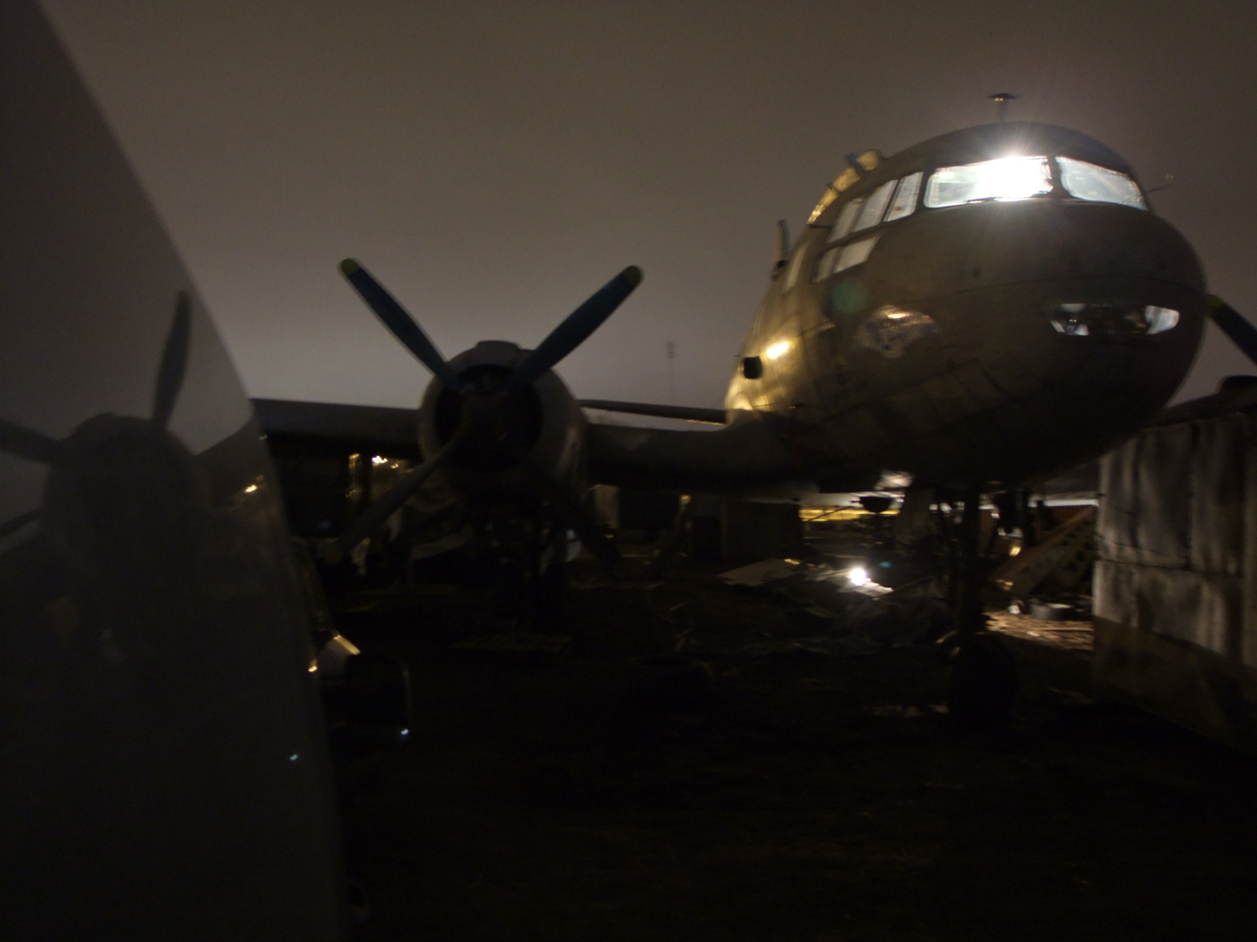 Ил-14Т «Голубая Мечта» работы в Тушино (2011 г.). Фотоальбом показывающий увлекательный мир авиации и мир медведей Андрея Иванова