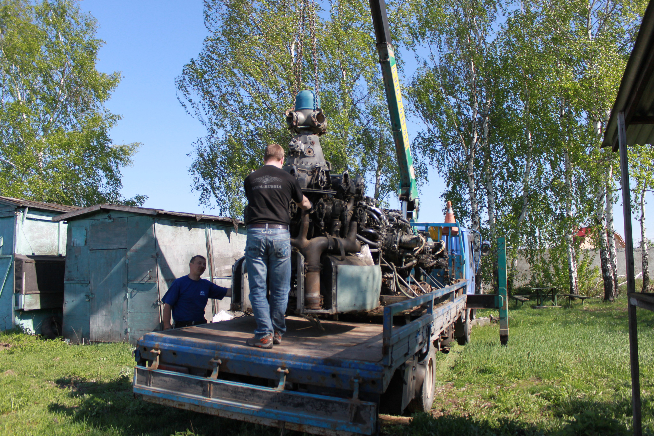 Ил-14Т «Голубая Мечта» работы в Тушино (2011 г.). Фотоальбом показывающий увлекательный мир авиации и мир медведей Андрея Иванова