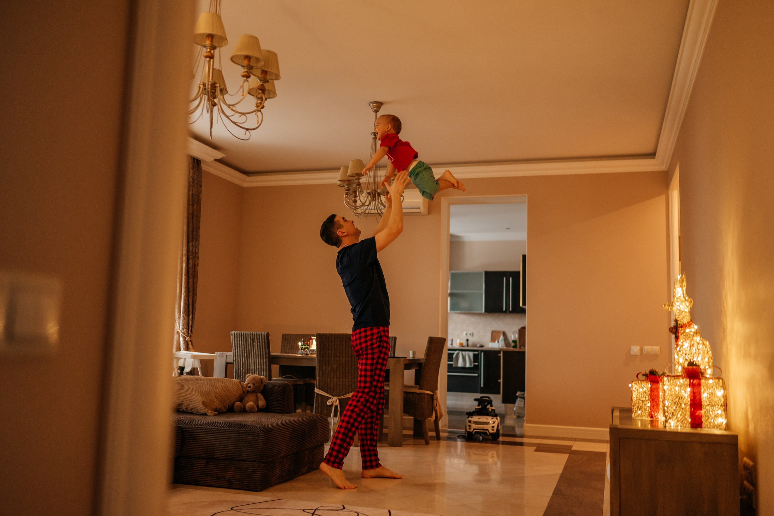 Семейная фотосессия дома. Семейный фотограф в Москве Ирина Жур