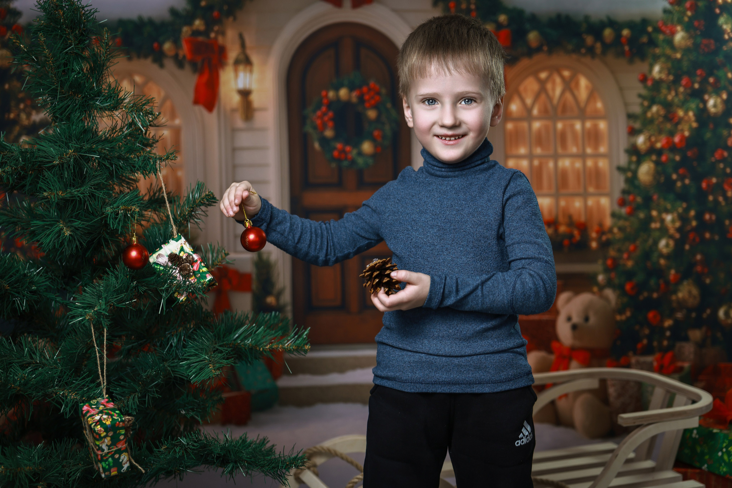 Новый год. Фотограф Олег Сотник