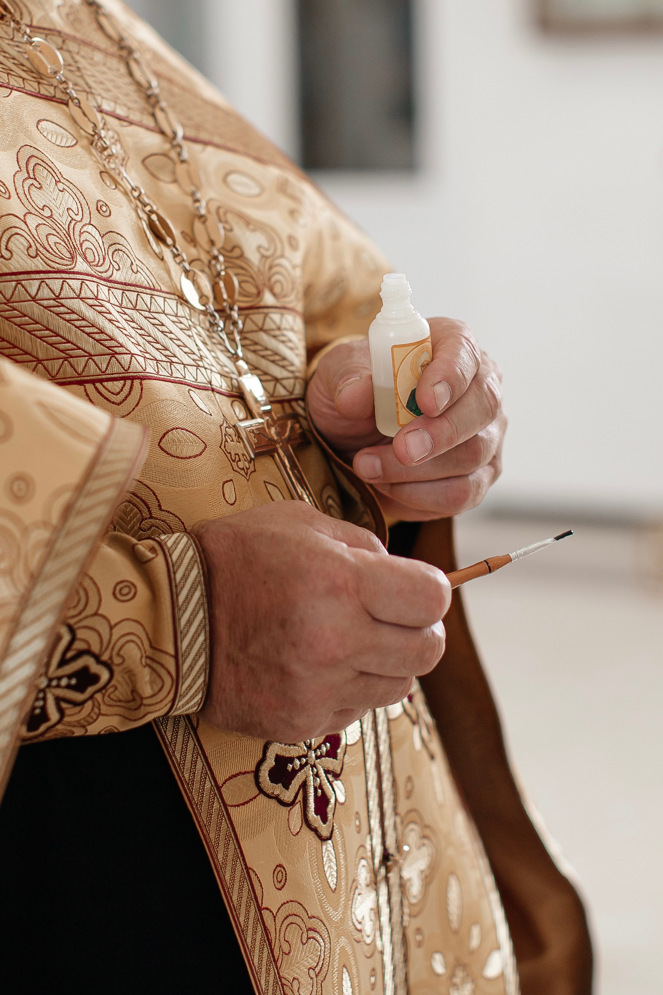 Таинство Крещения. Фотограф Лиана Артемова в Пензе