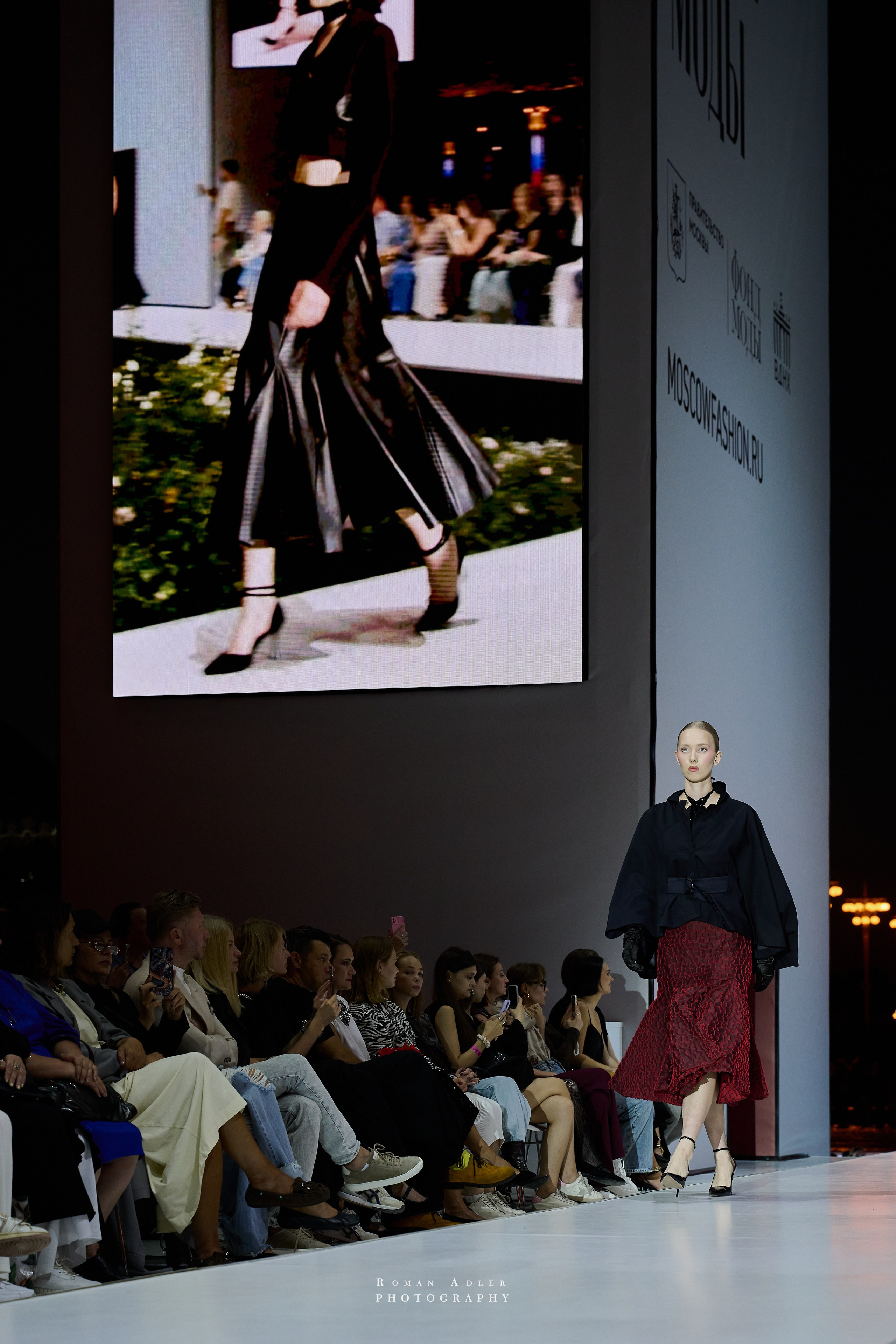 Московская неделя моды. Фотограф Роман Адлер