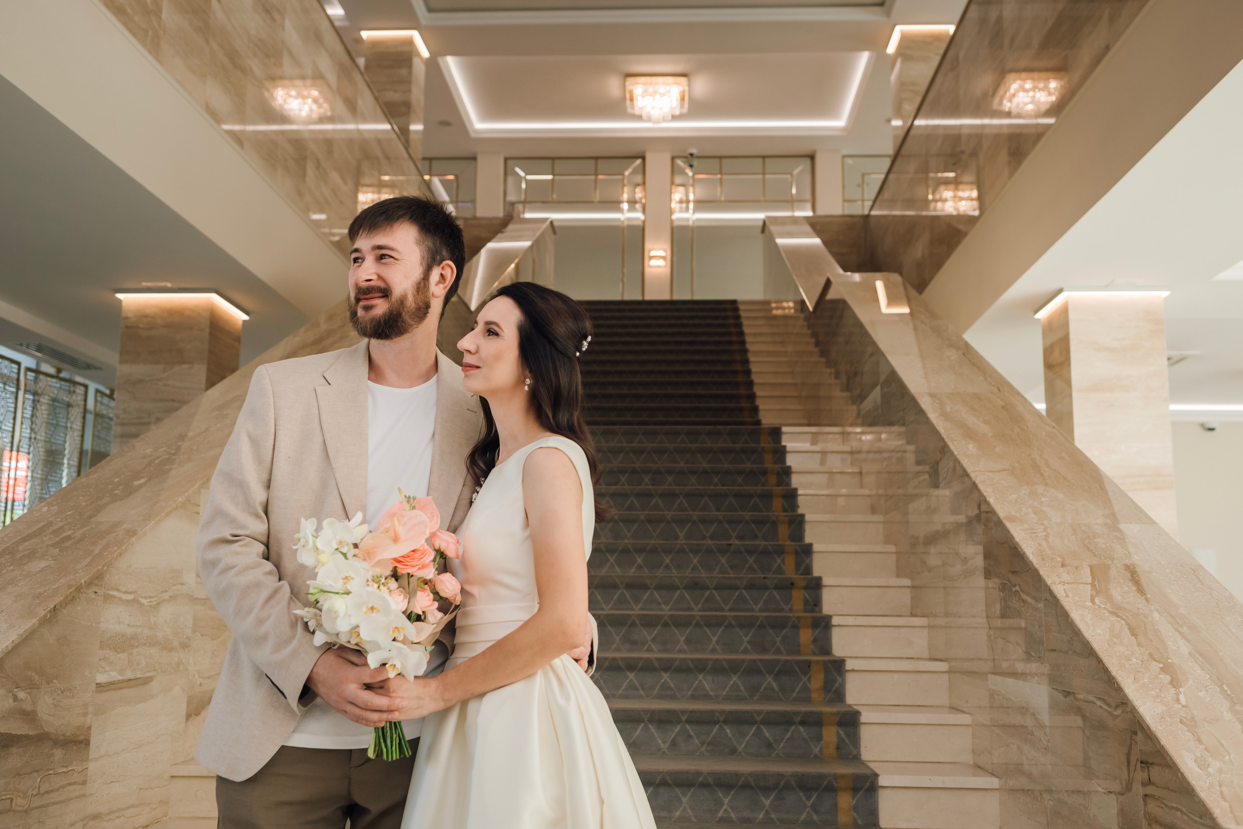 Таня и Миша. Свадьба в лофте. Свадебный и семейный фотограф в Москве Евгения Лисина