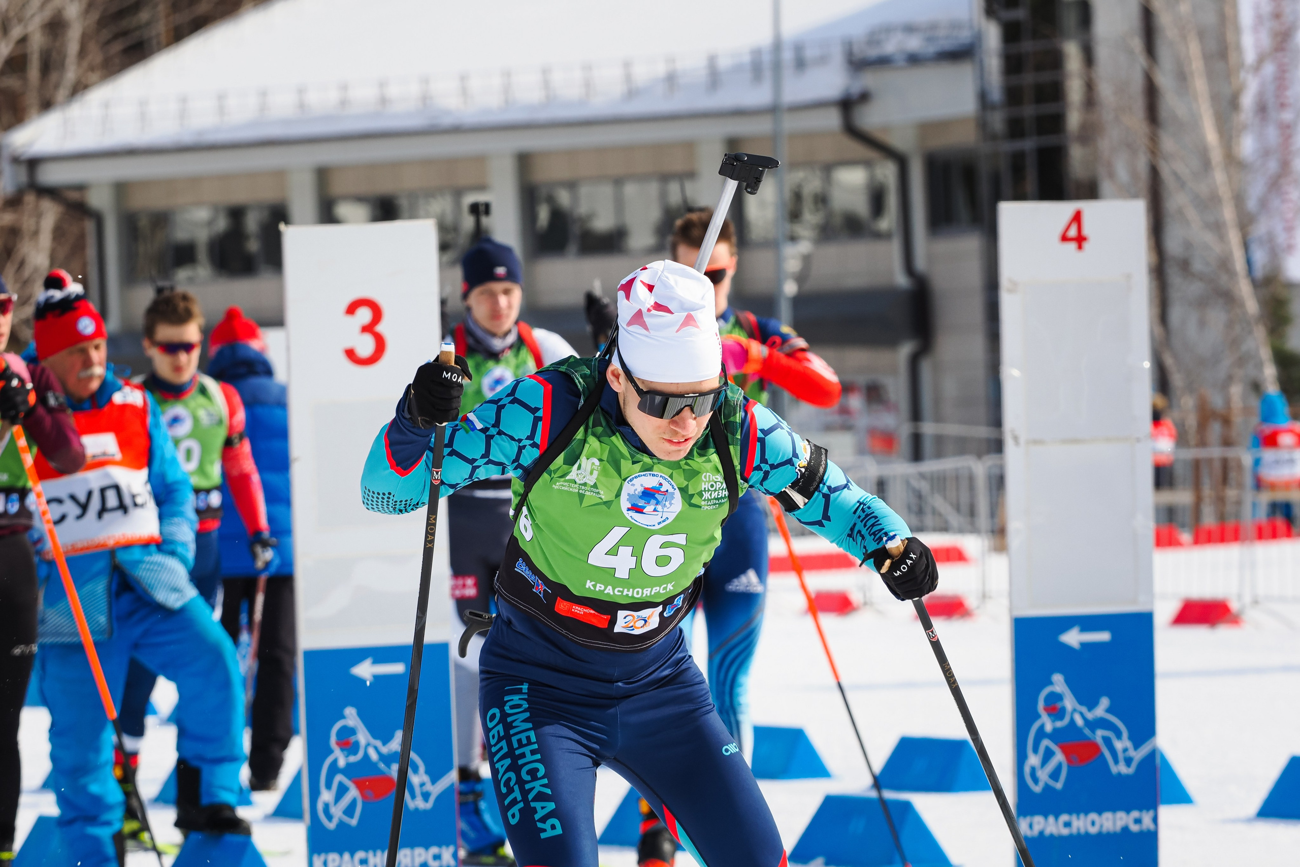 Биатлон / Первенство России. Репортажный фотограф Алексей Козьмин
