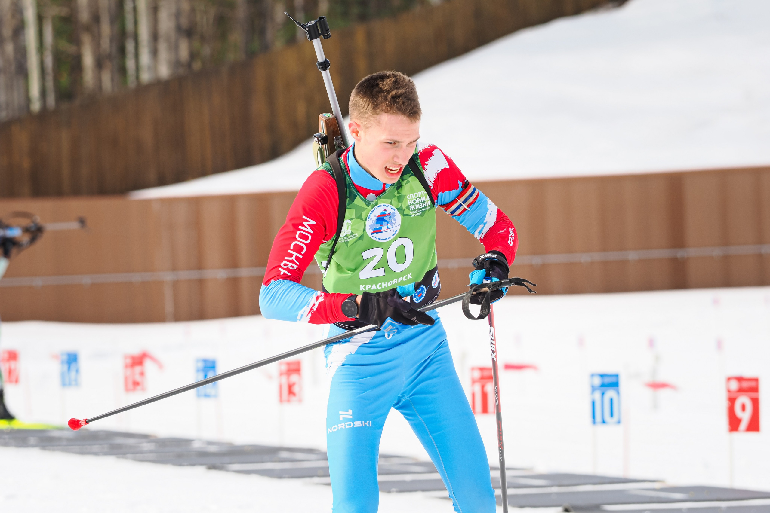Биатлон / Первенство России. Репортажный фотограф Алексей Козьмин