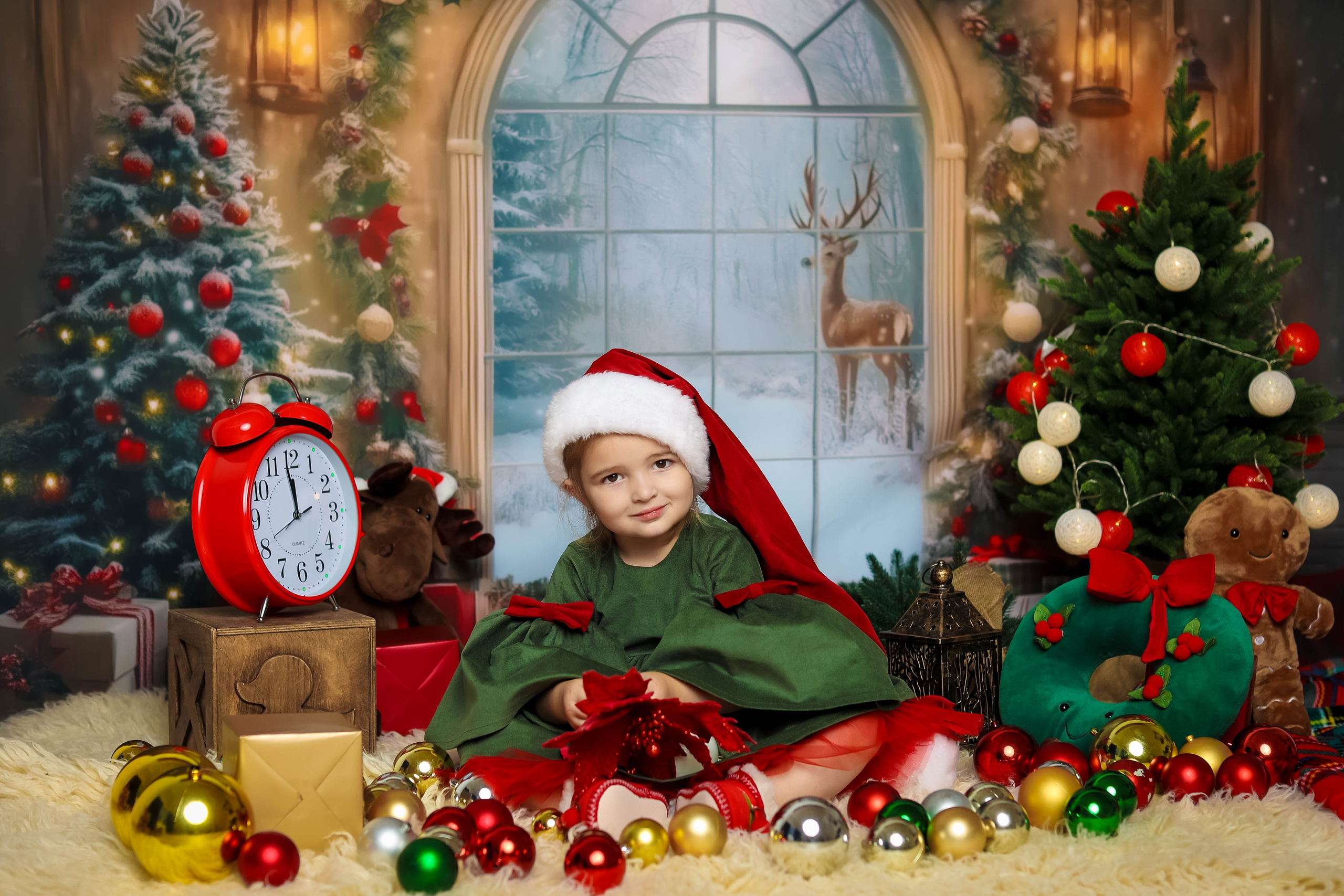 Новогодняя фотосессия на годик, два и три!. Семейный и детский фотограф Москва Елена Екимова 8926-895-38-86